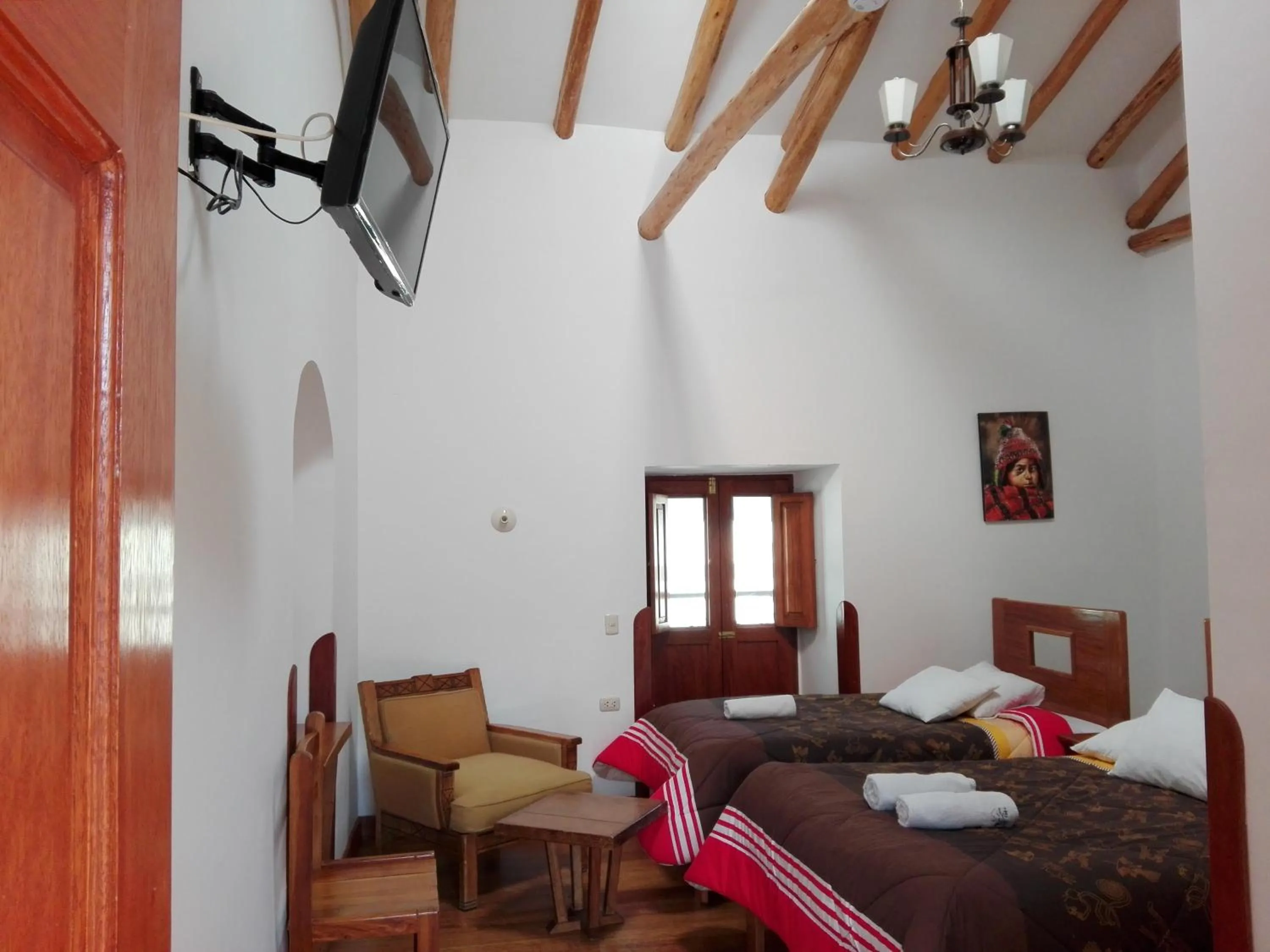 Bed in Casa San Pedro Cusco