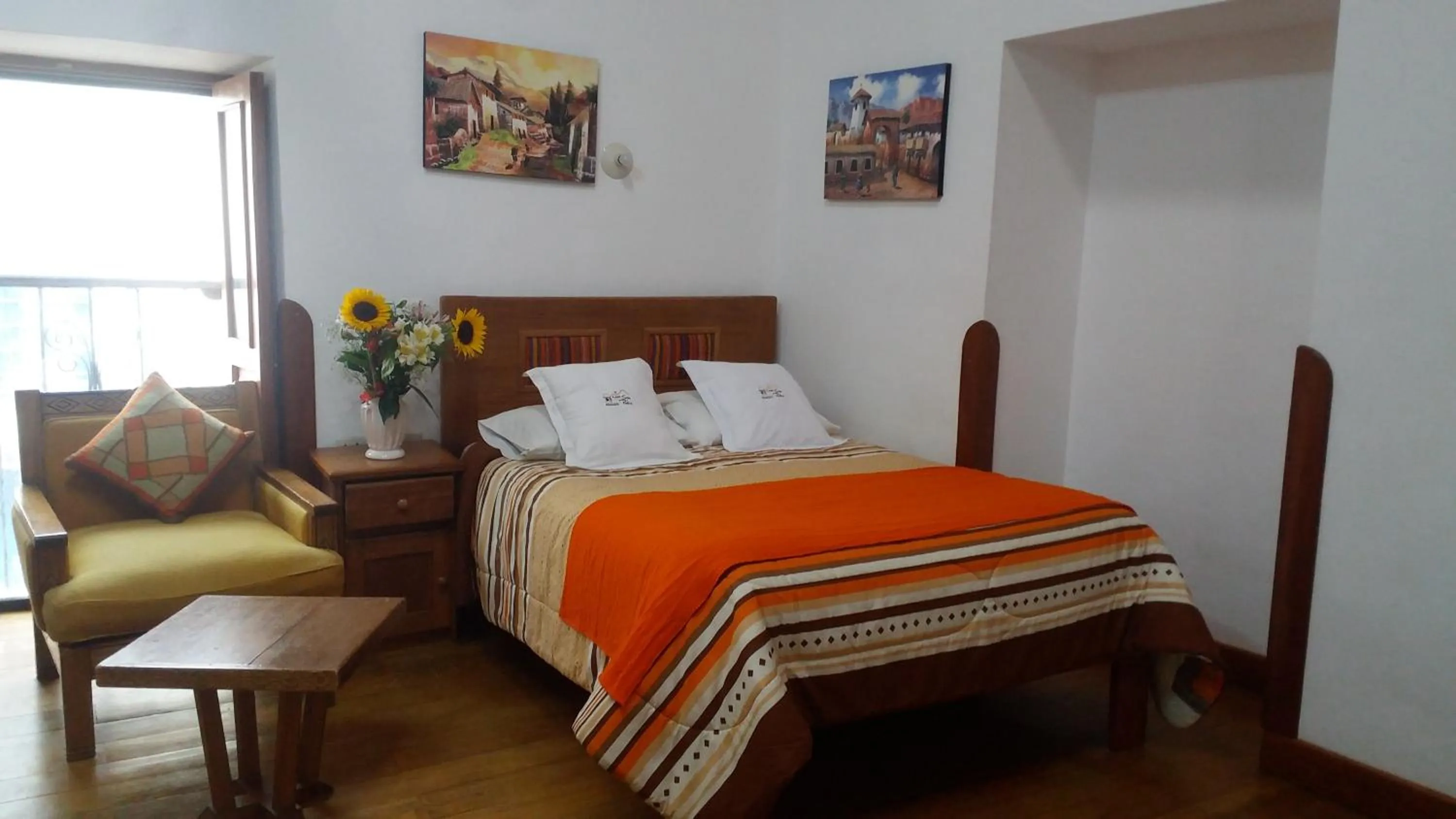 Bed in Casa San Pedro Cusco