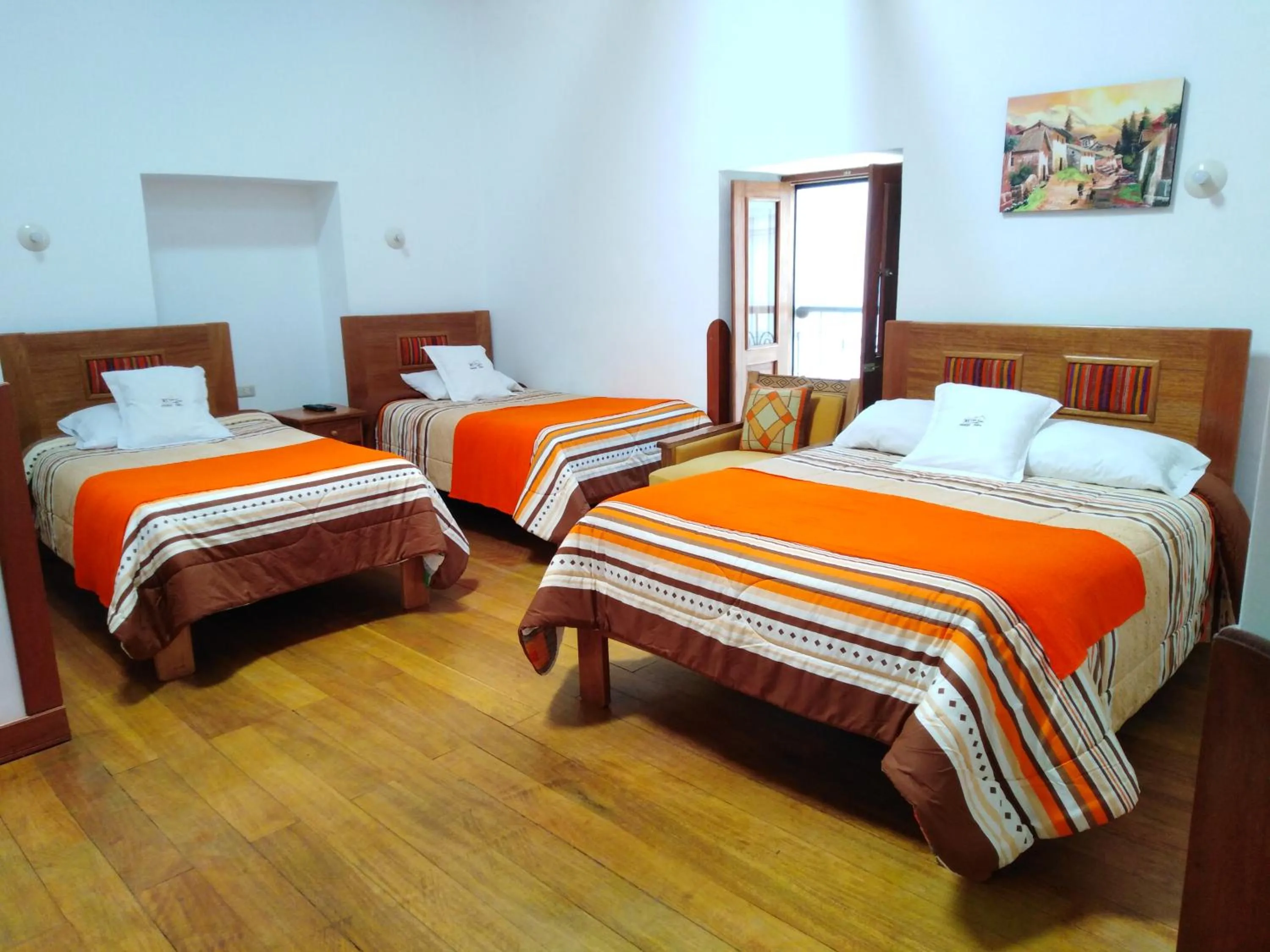 Bed in Casa San Pedro Cusco