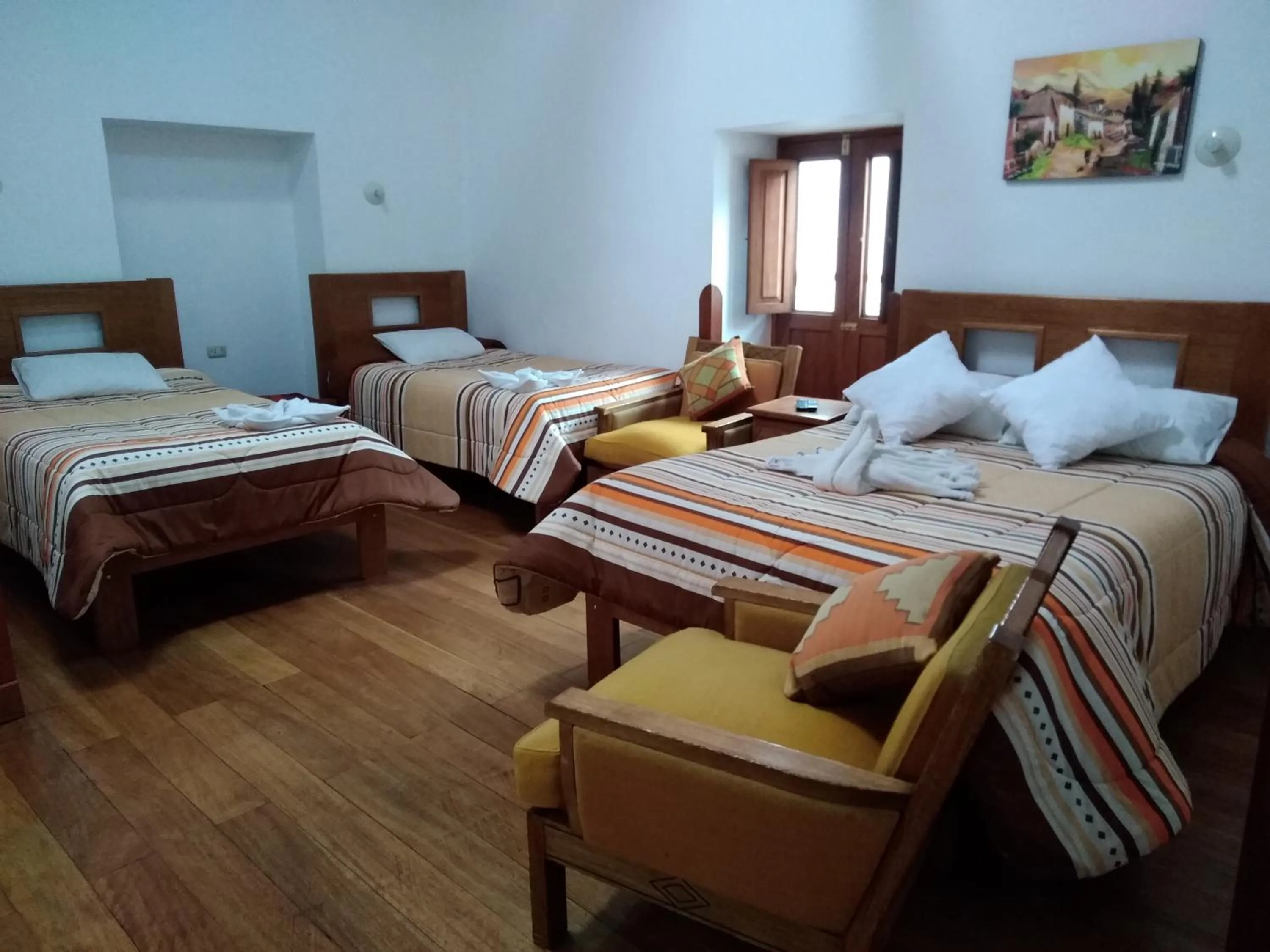 Bed in Casa San Pedro Cusco