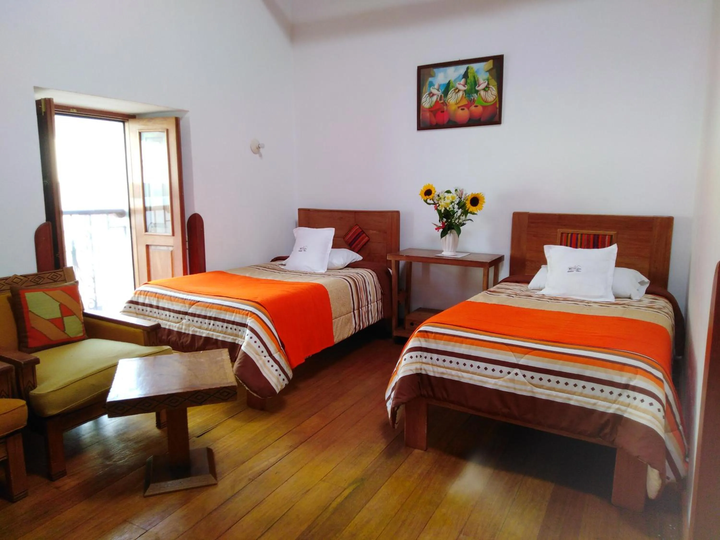 Photo of the whole room, Bed in Casa San Pedro Cusco