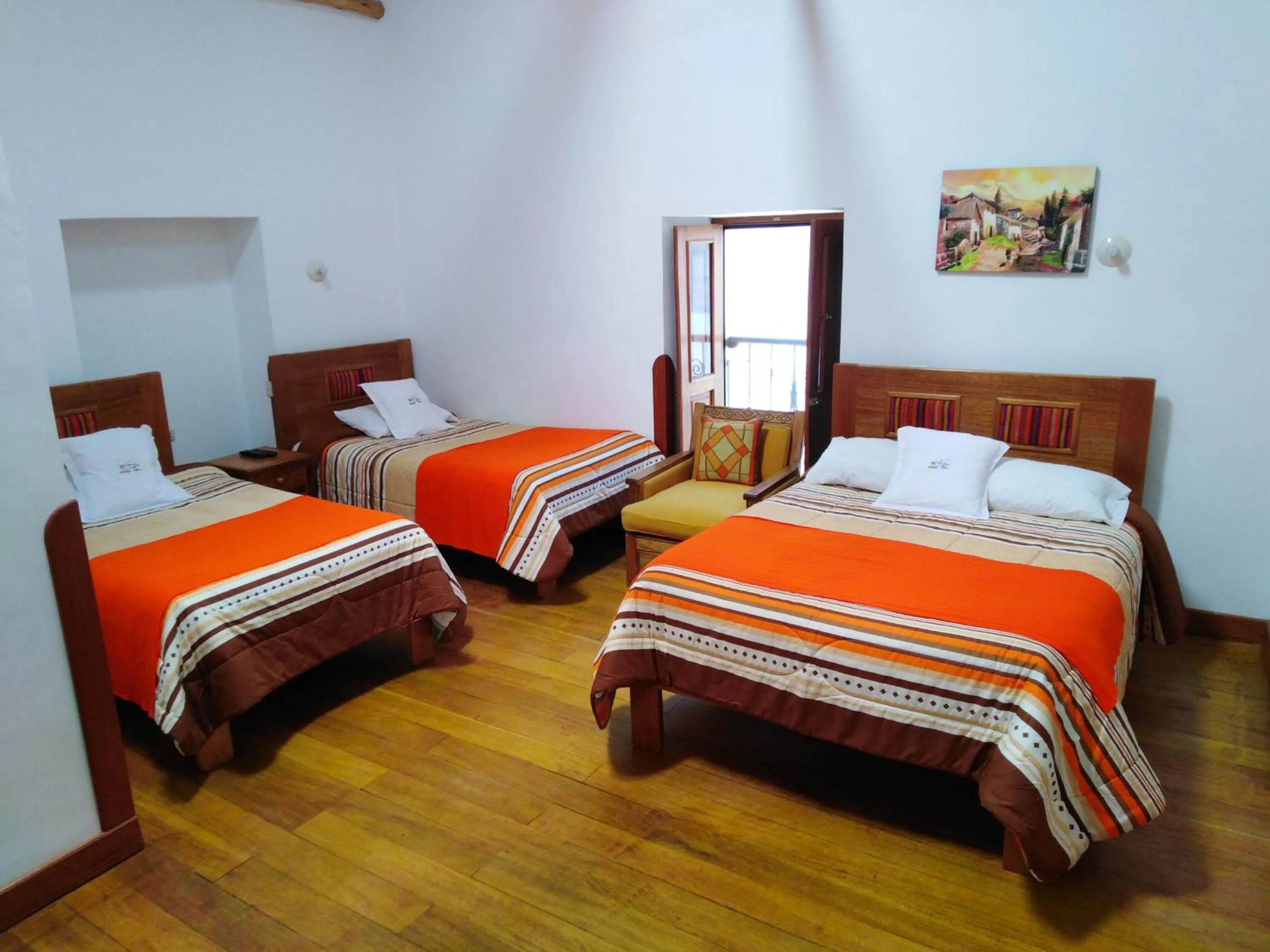 Bed in Casa San Pedro Cusco