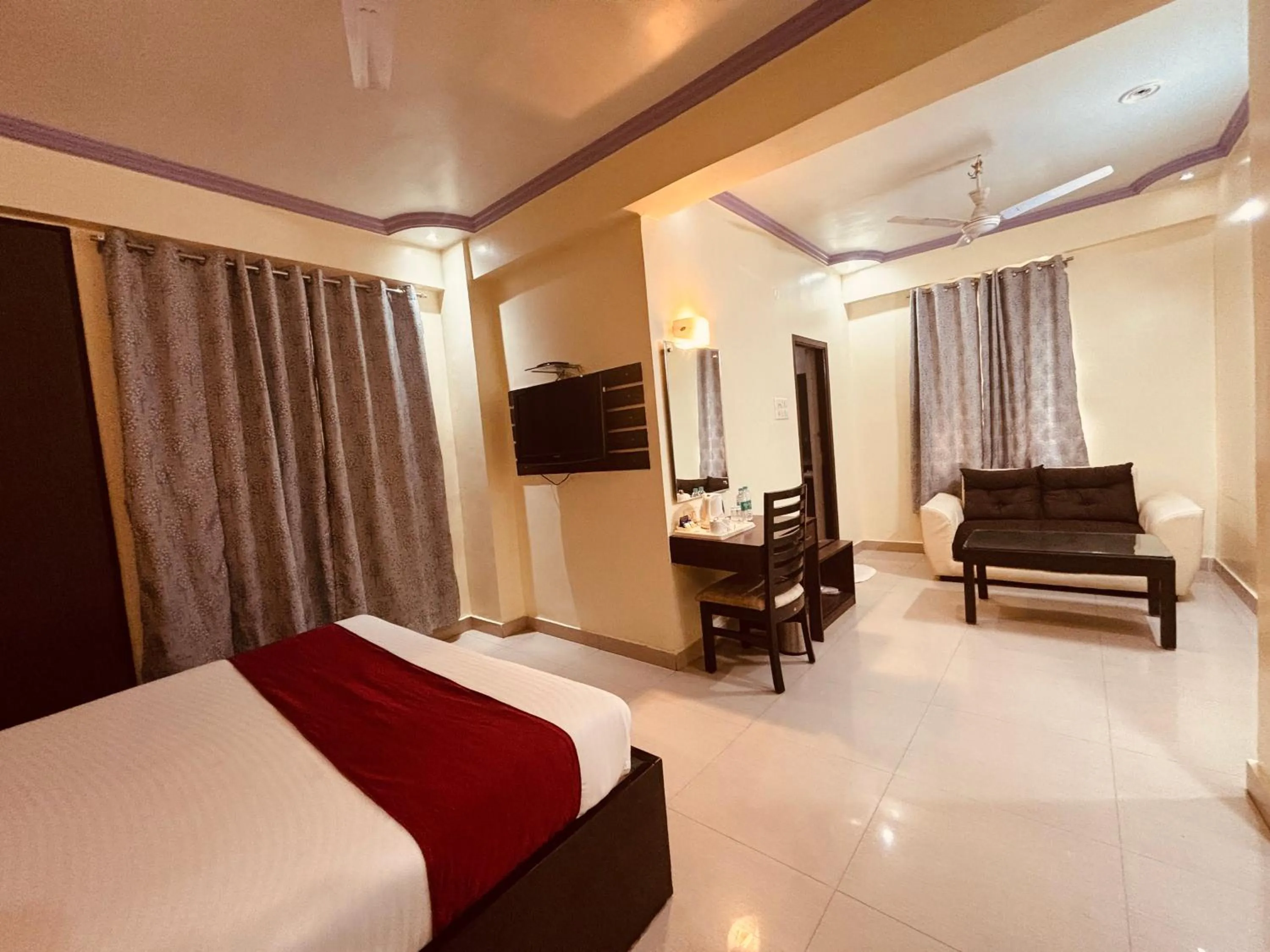 Bed in Hotel Chariot Inn Patna