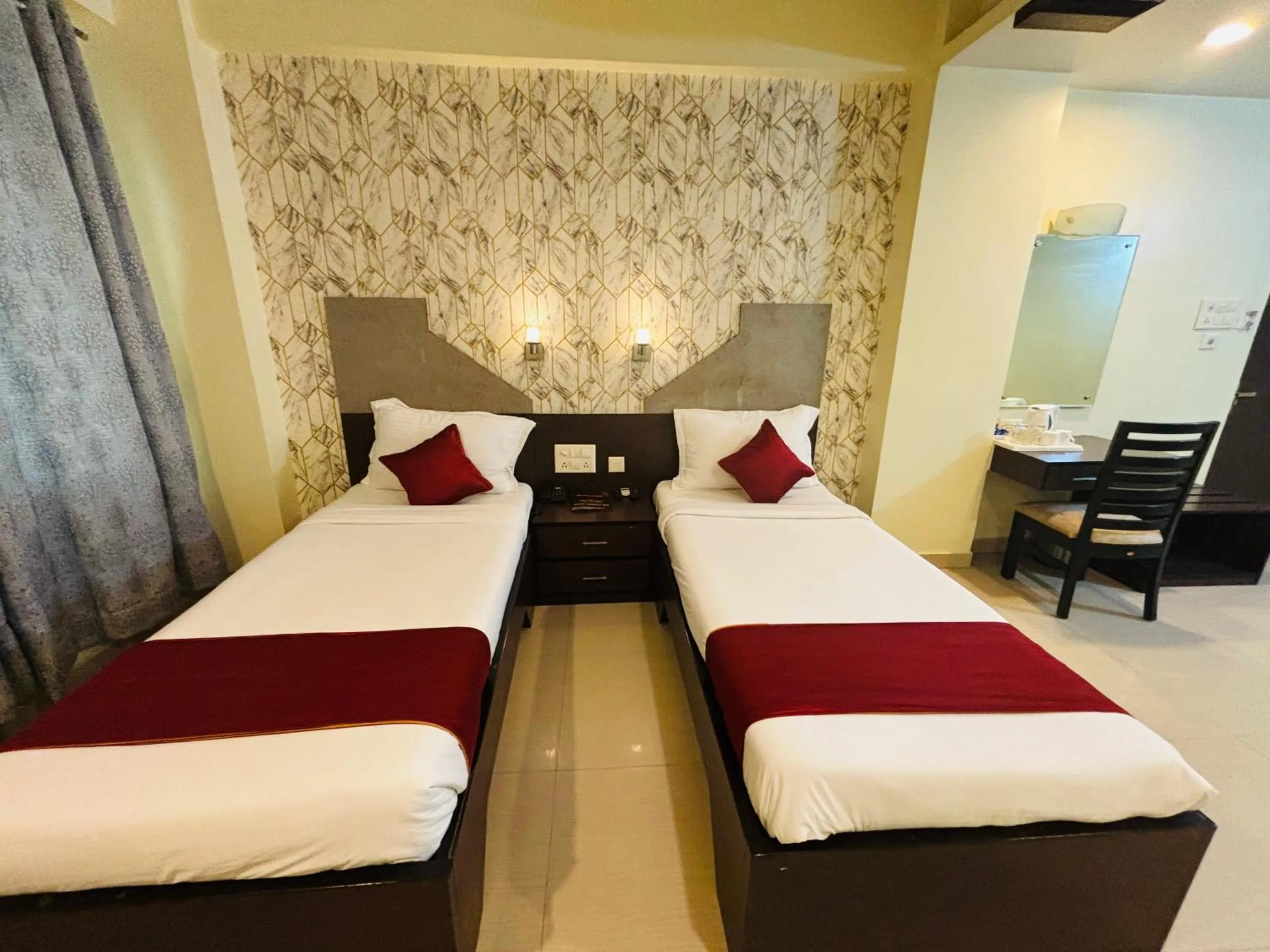 Bed in Hotel Chariot Inn Patna