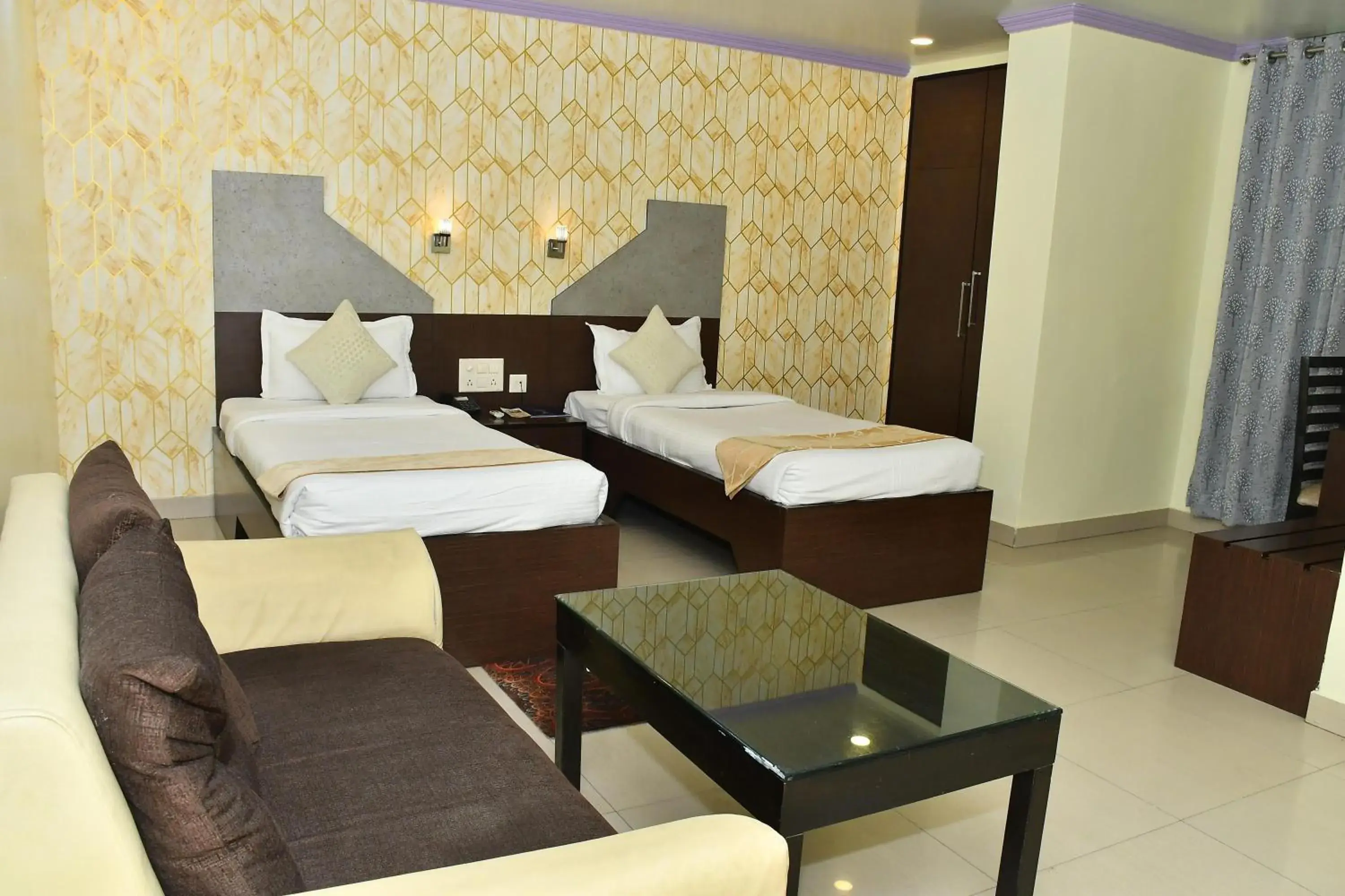 Bed in Hotel Chariot Inn Patna Bed in Hotel Chariot Inn Patna