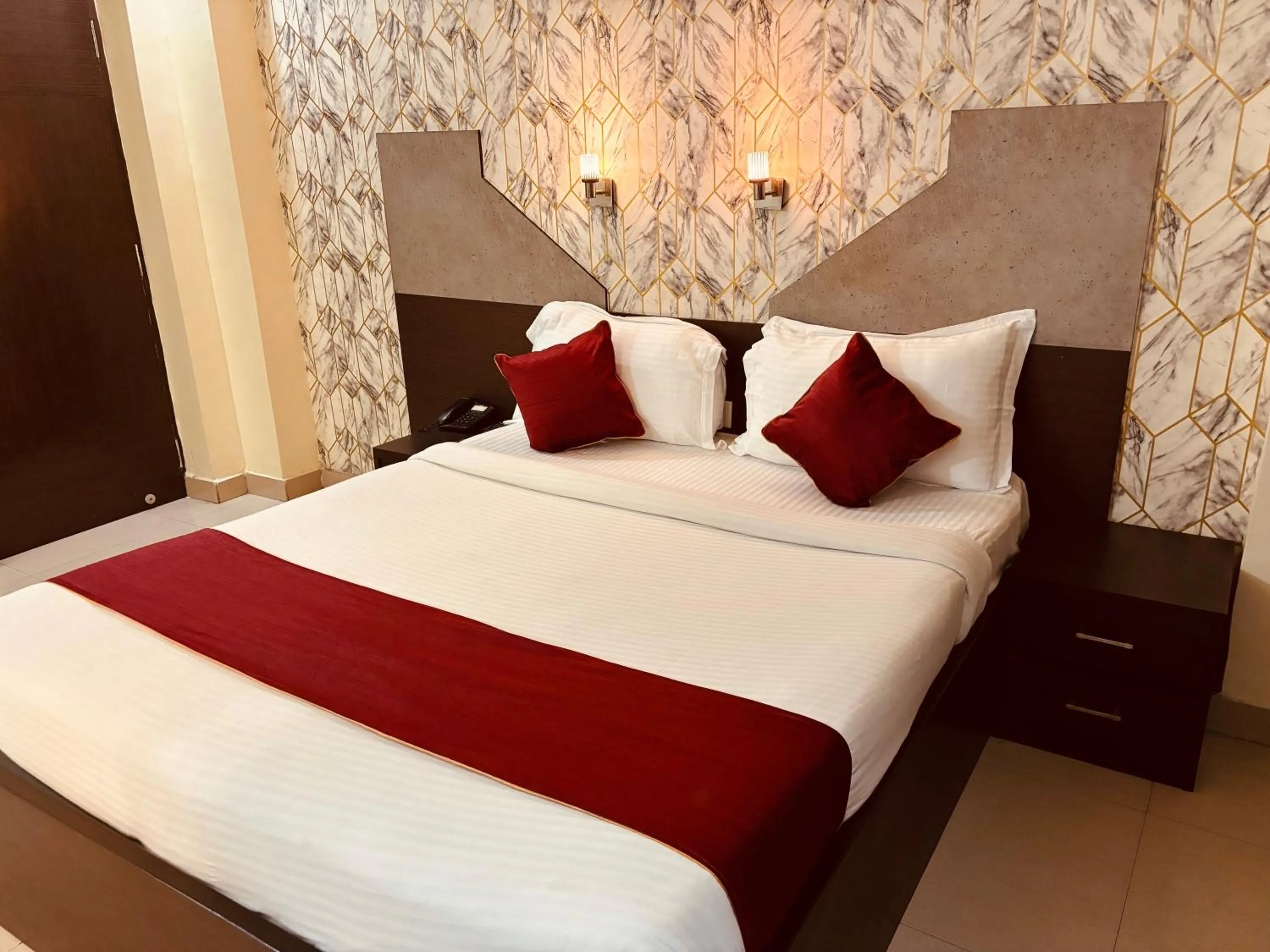 Bed in Hotel Chariot Inn Patna