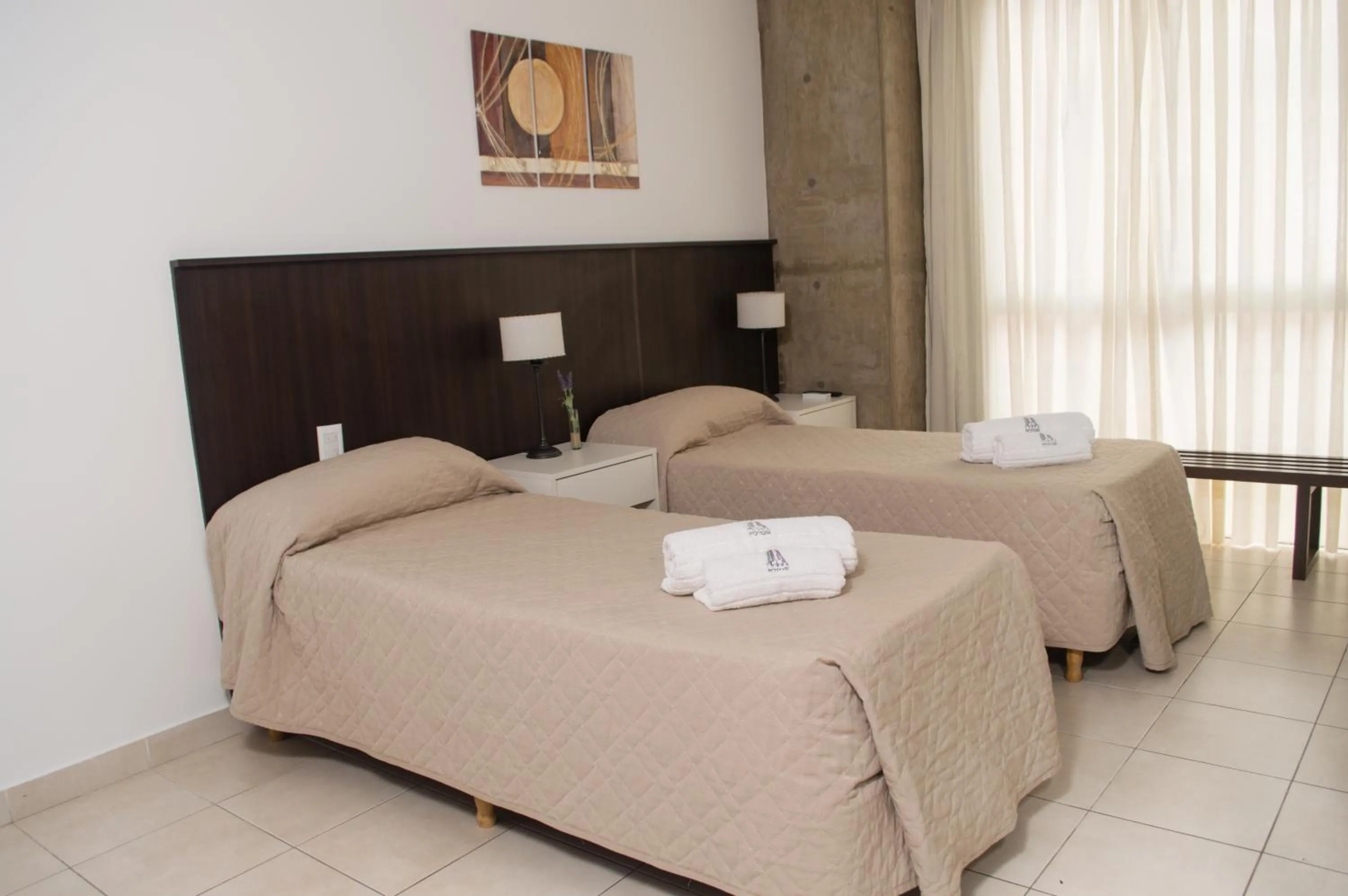 Bed in Torre Potosi Departamentos