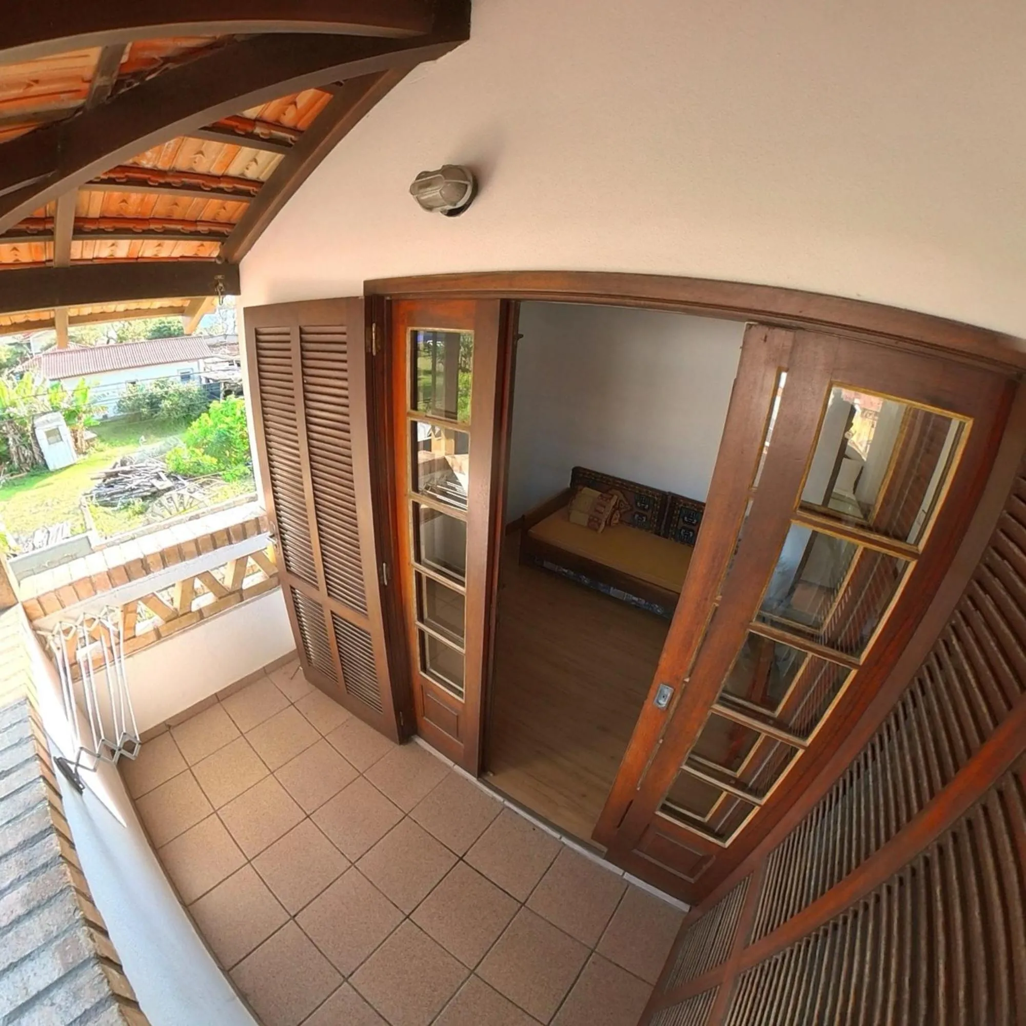 Balcony/Terrace in Pousada Natur Campeche