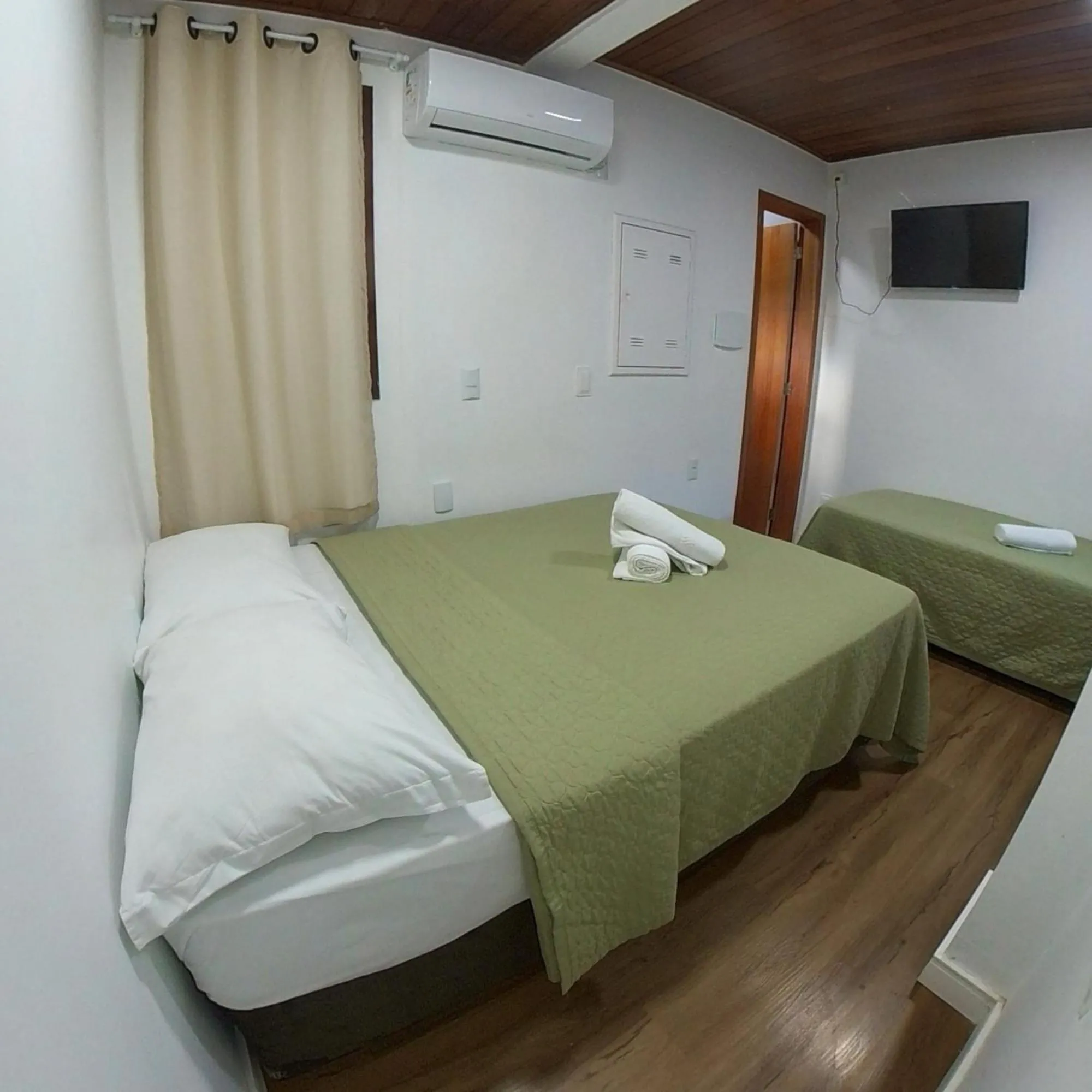 Bed in Pousada Natur Campeche