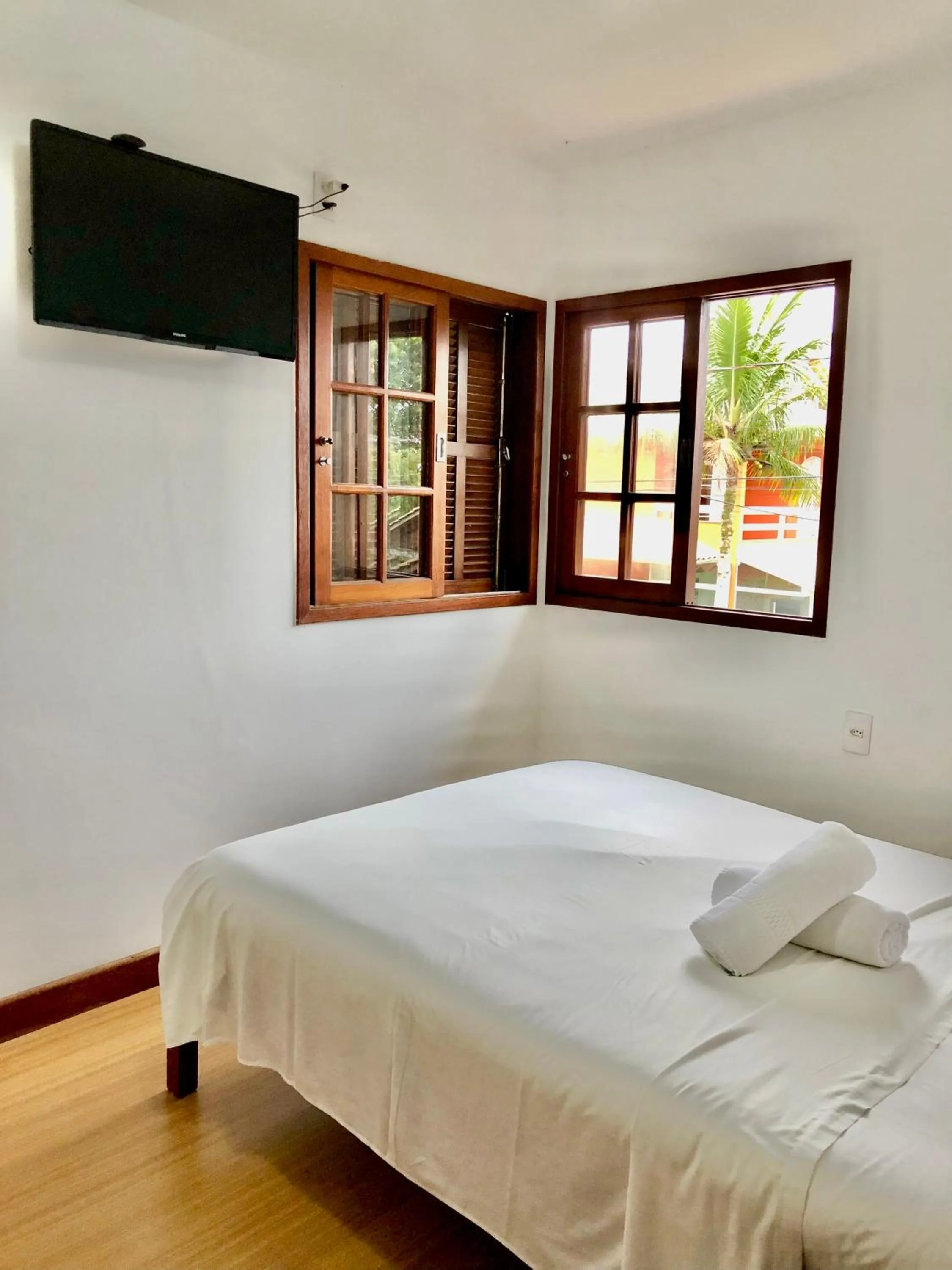 Bed in Pousada Natur Campeche