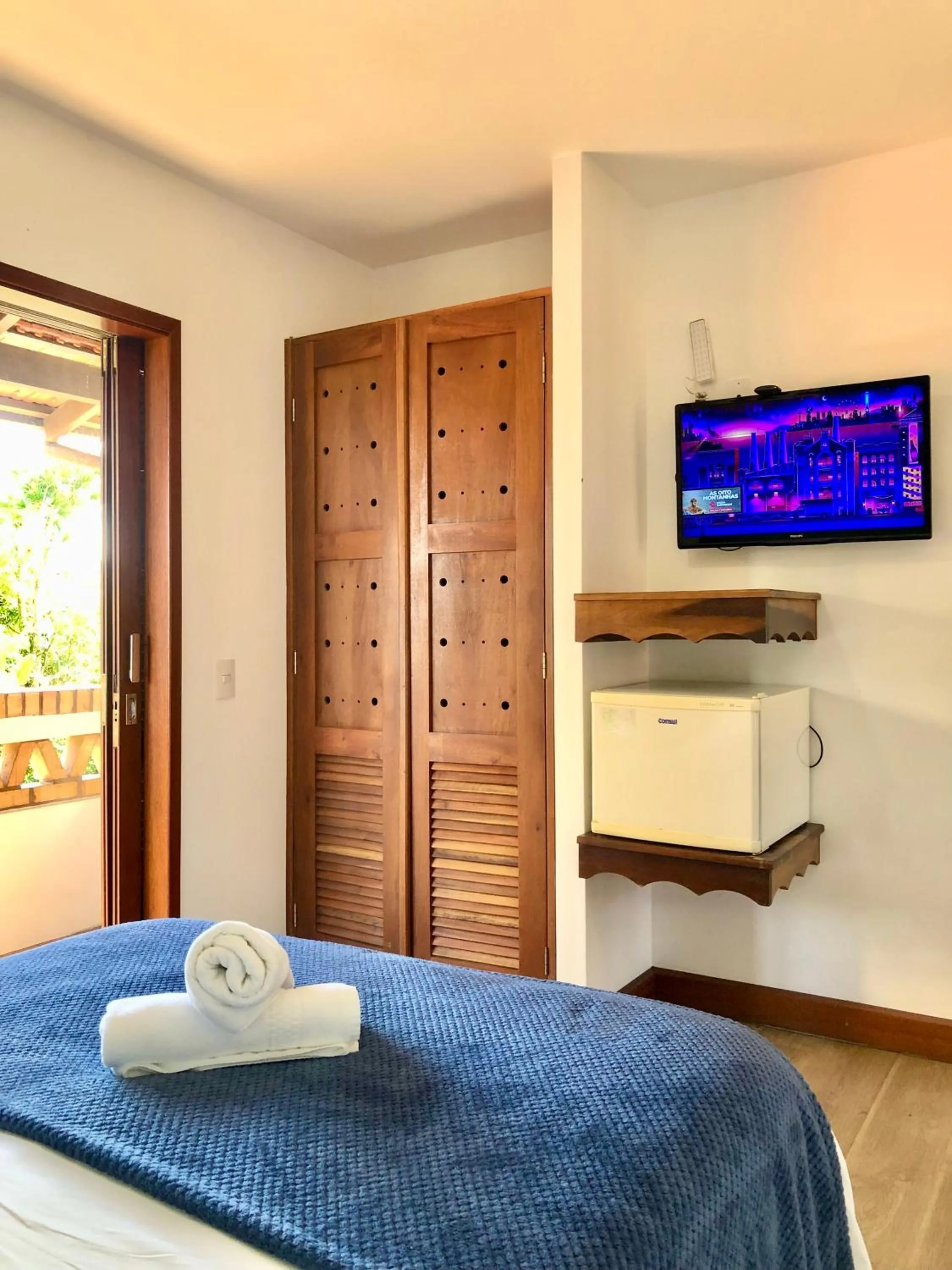 Bed in Pousada Natur Campeche