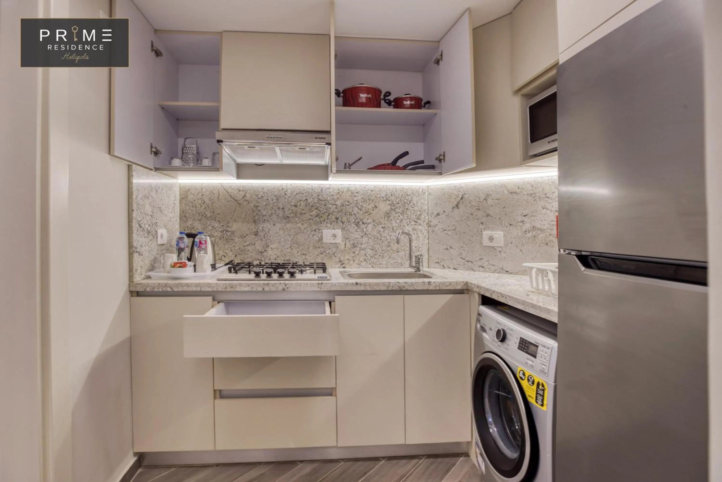 Kitchen or kitchenette in Prime Residence Heliopolis