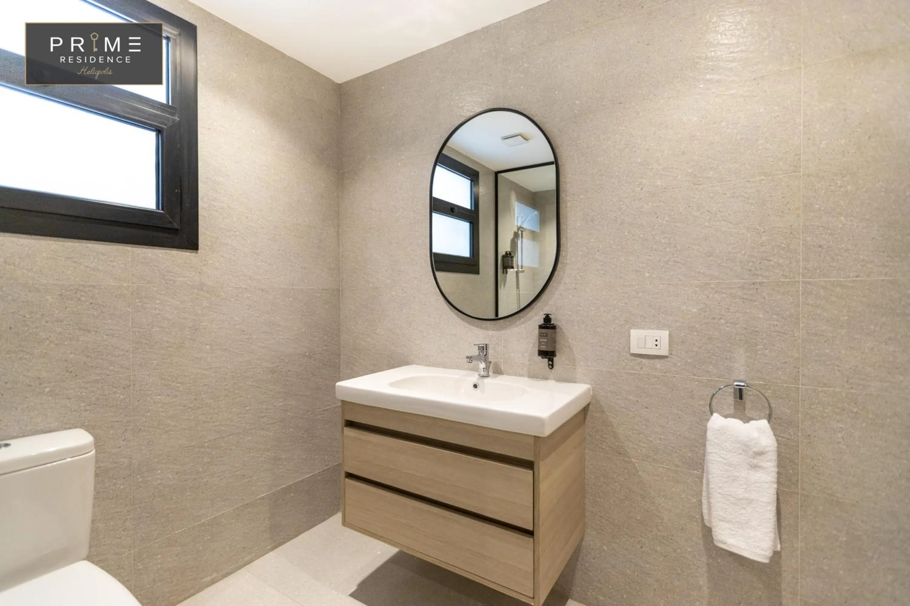 Toilet in Prime Residence Heliopolis