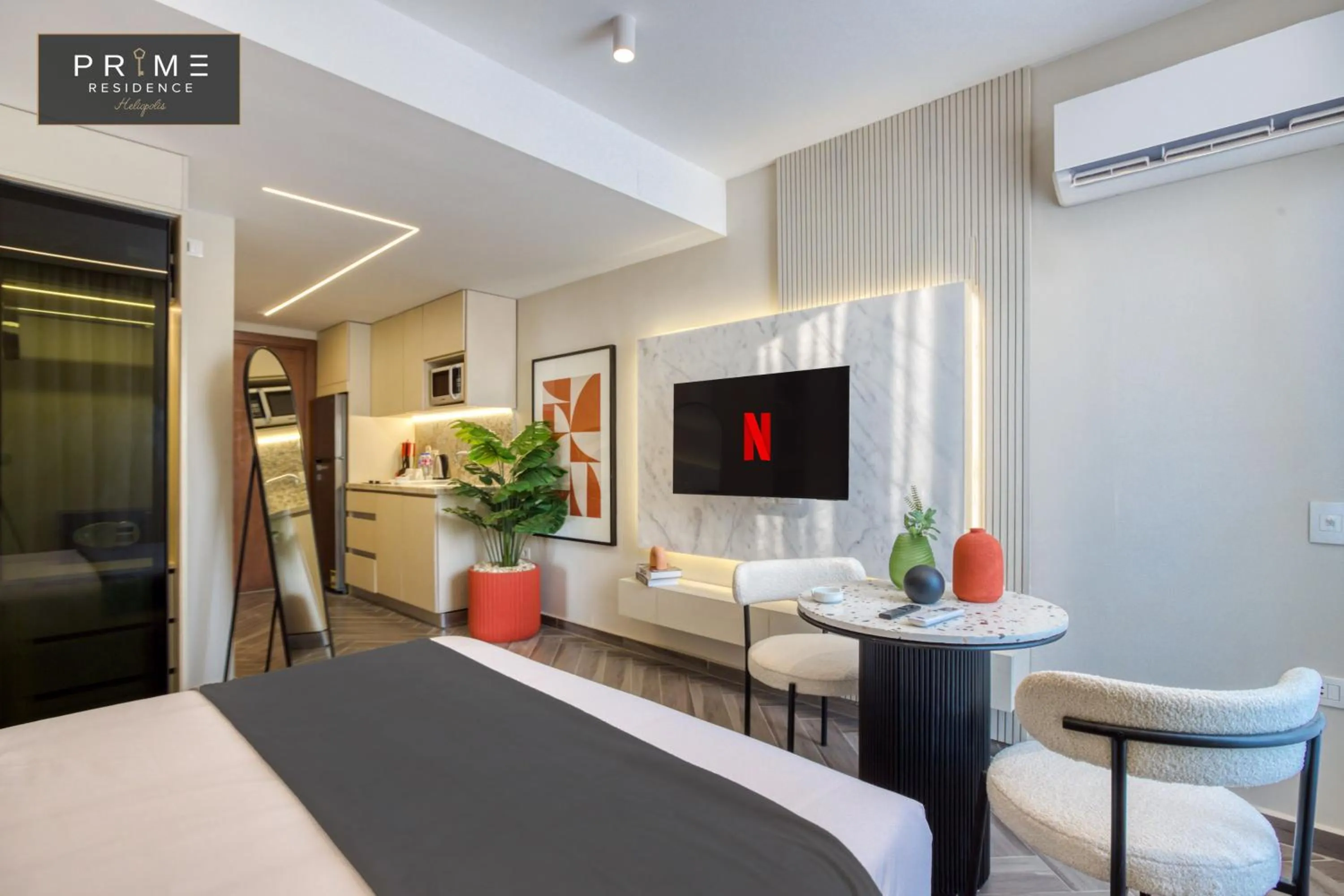 Bed in Prime Residence Heliopolis