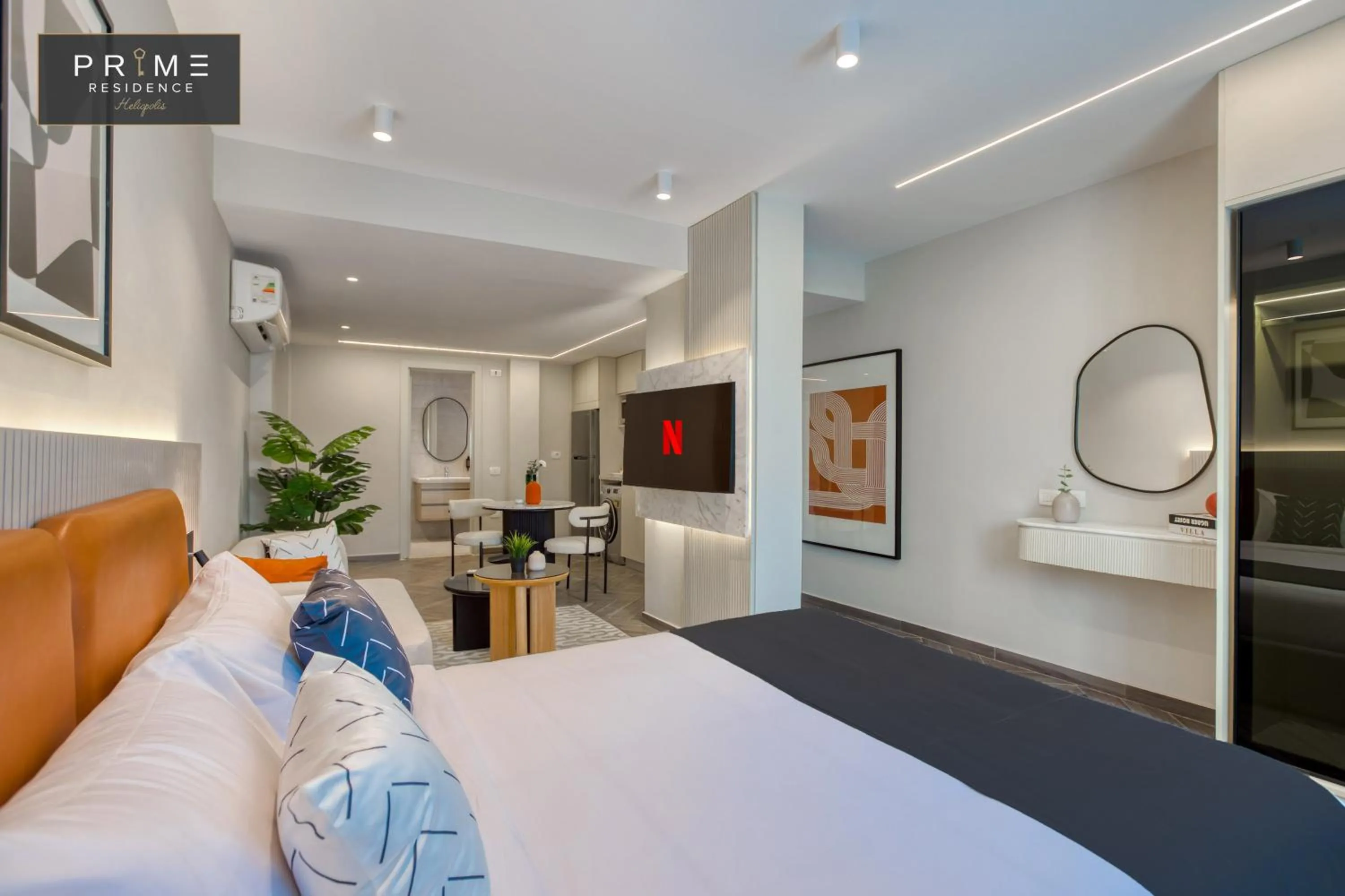 Bed in Prime Residence Heliopolis