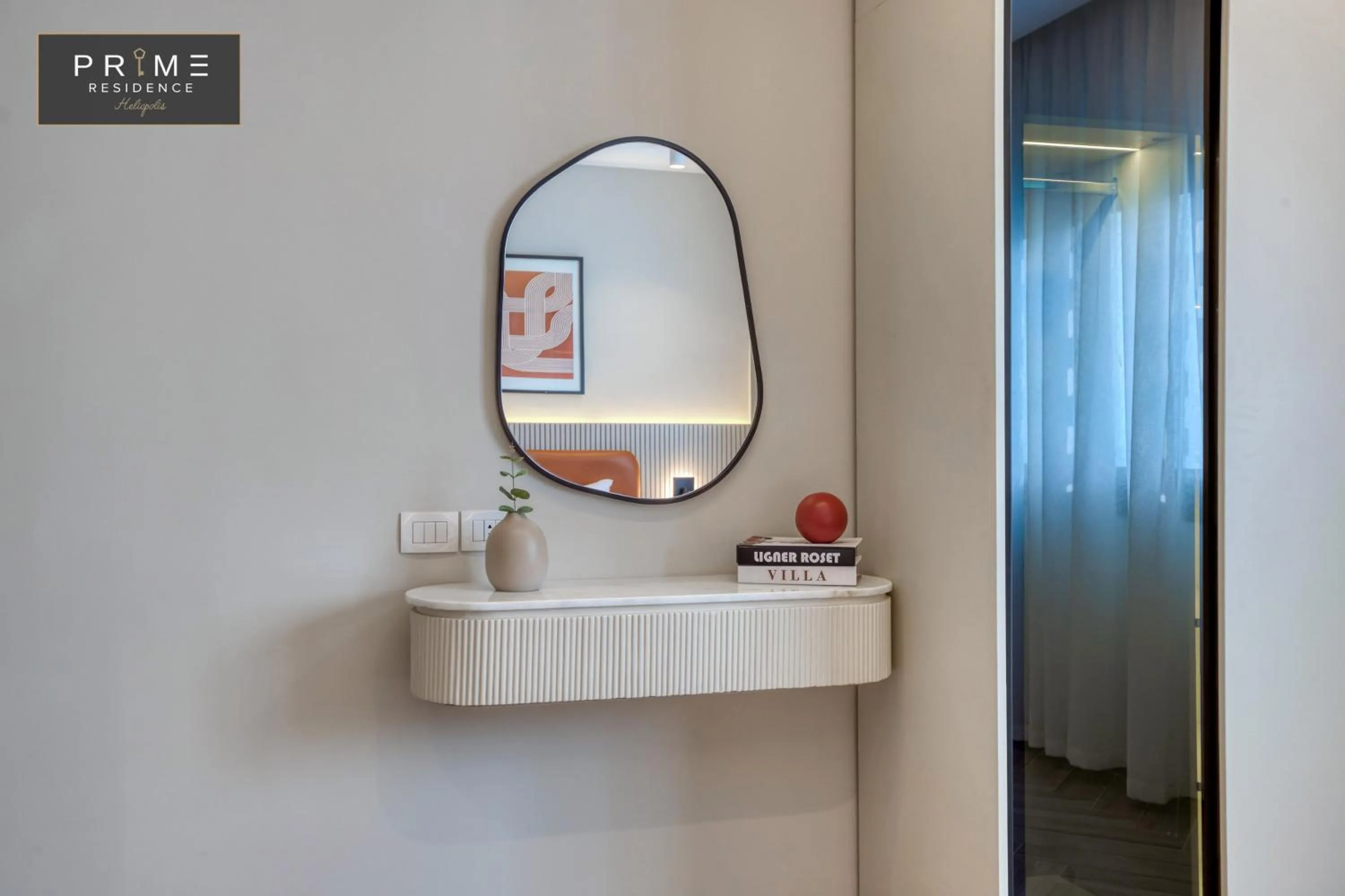 Seating area in Prime Residence Heliopolis