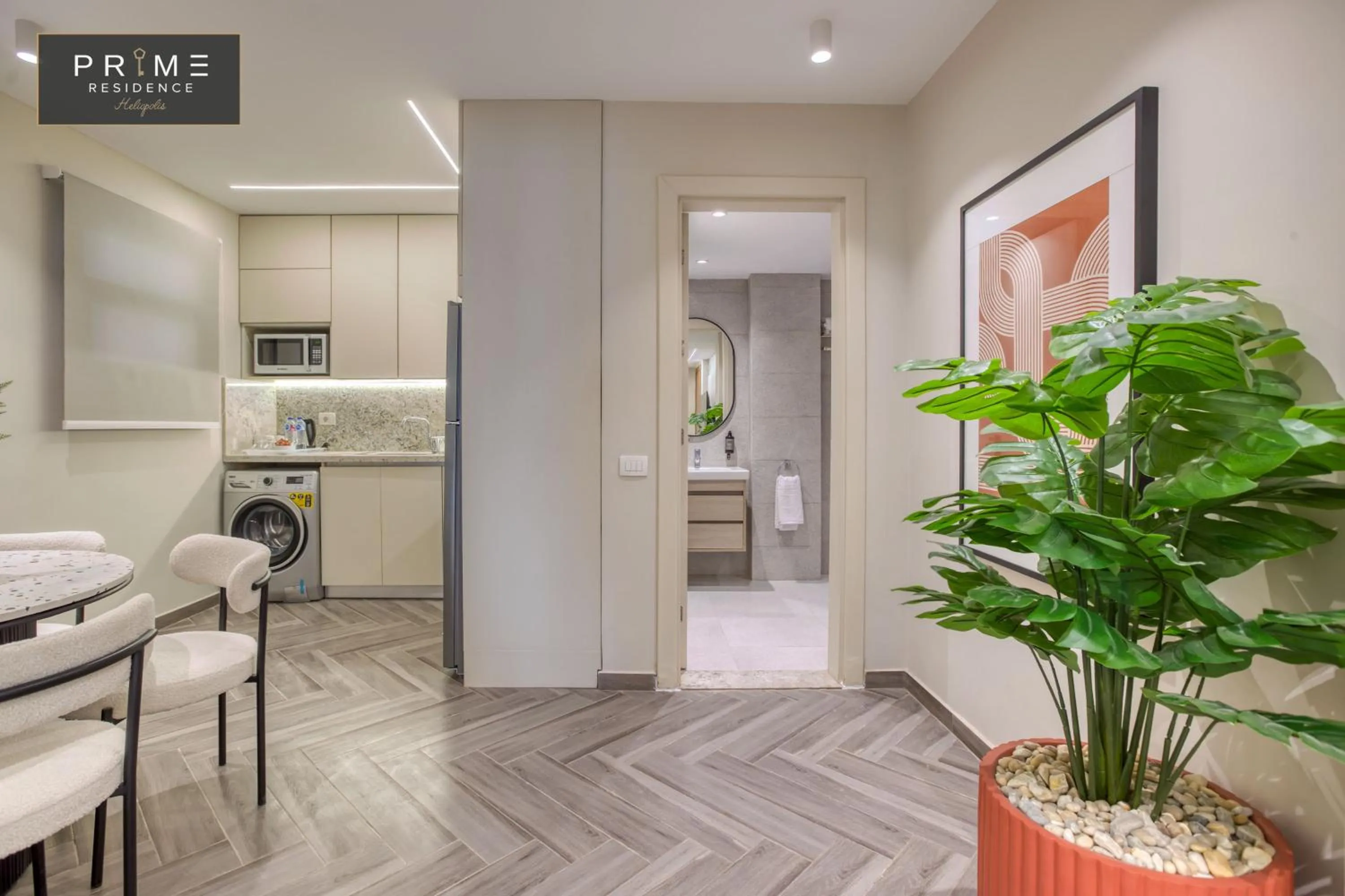 Dining area in Prime Residence Heliopolis