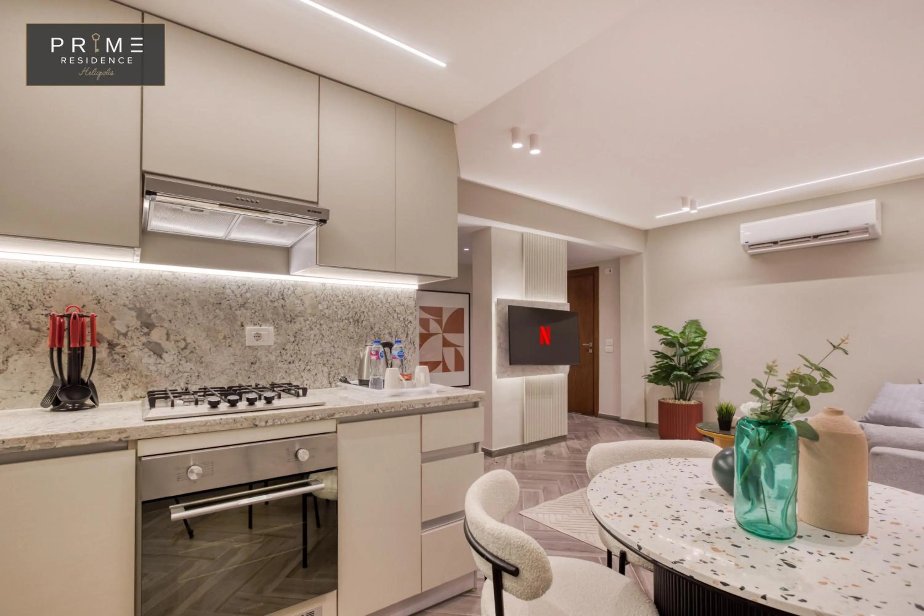 Kitchen or kitchenette in Prime Residence Heliopolis