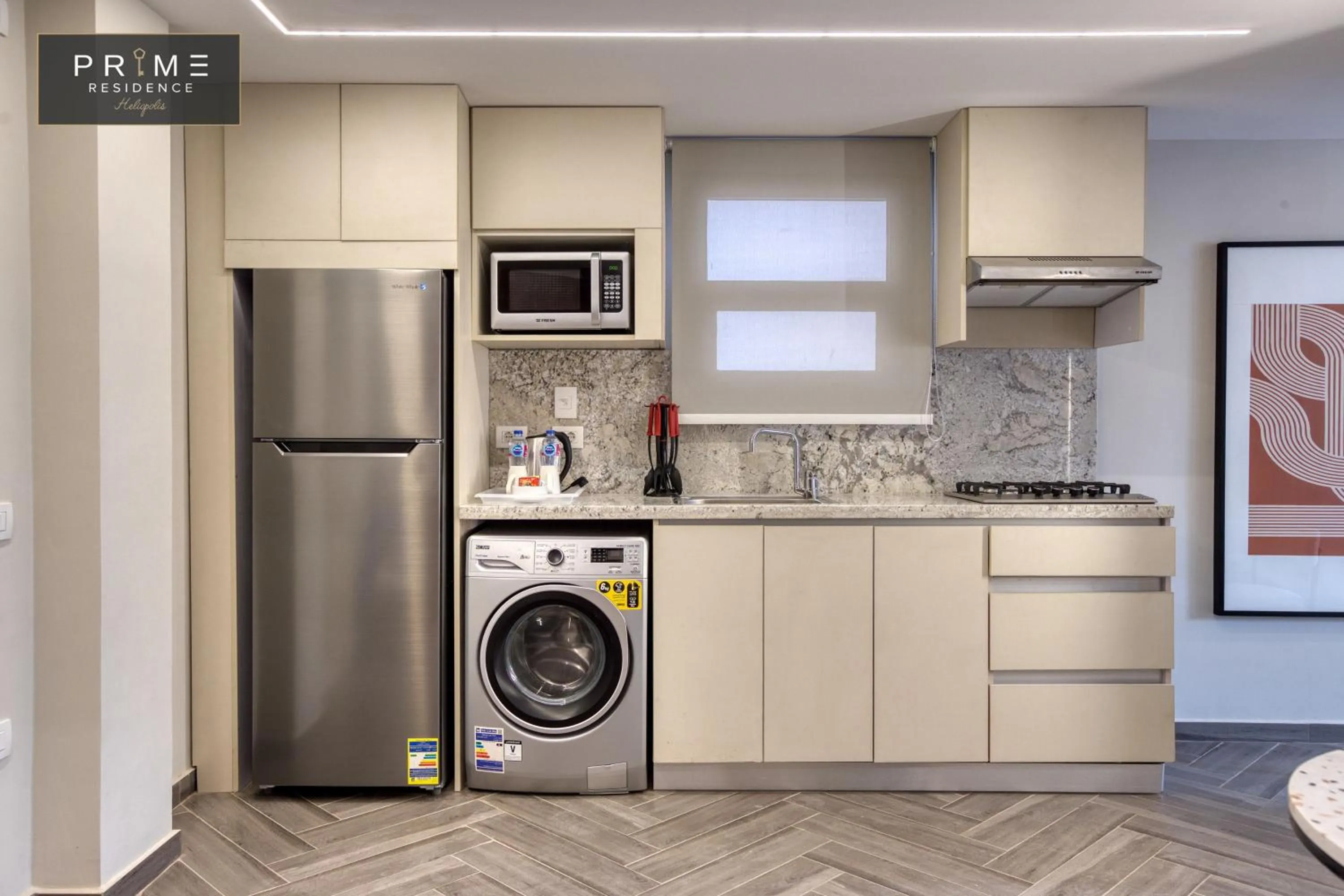 Kitchen or kitchenette in Prime Residence Heliopolis