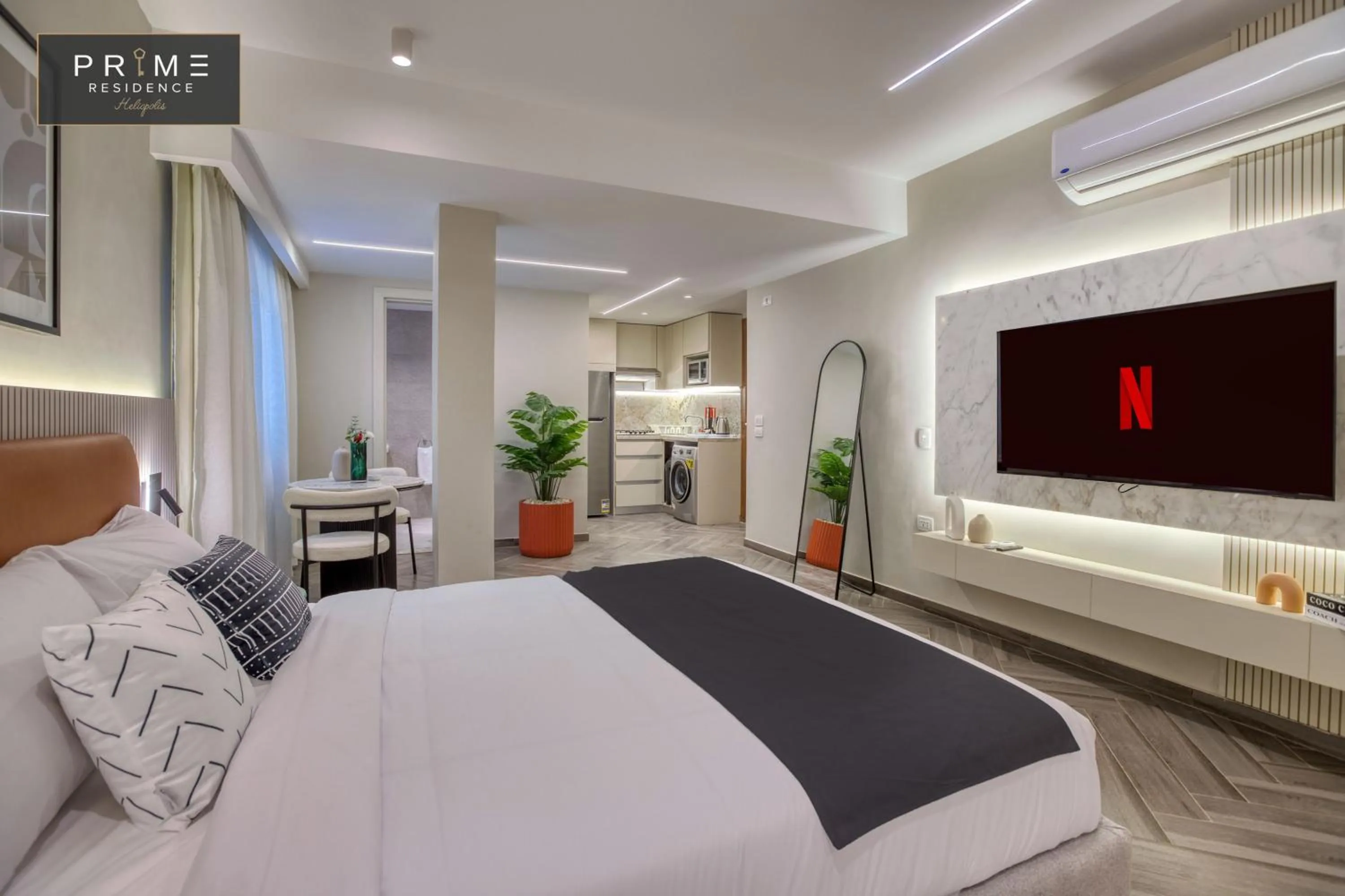 Bed in Prime Residence Heliopolis