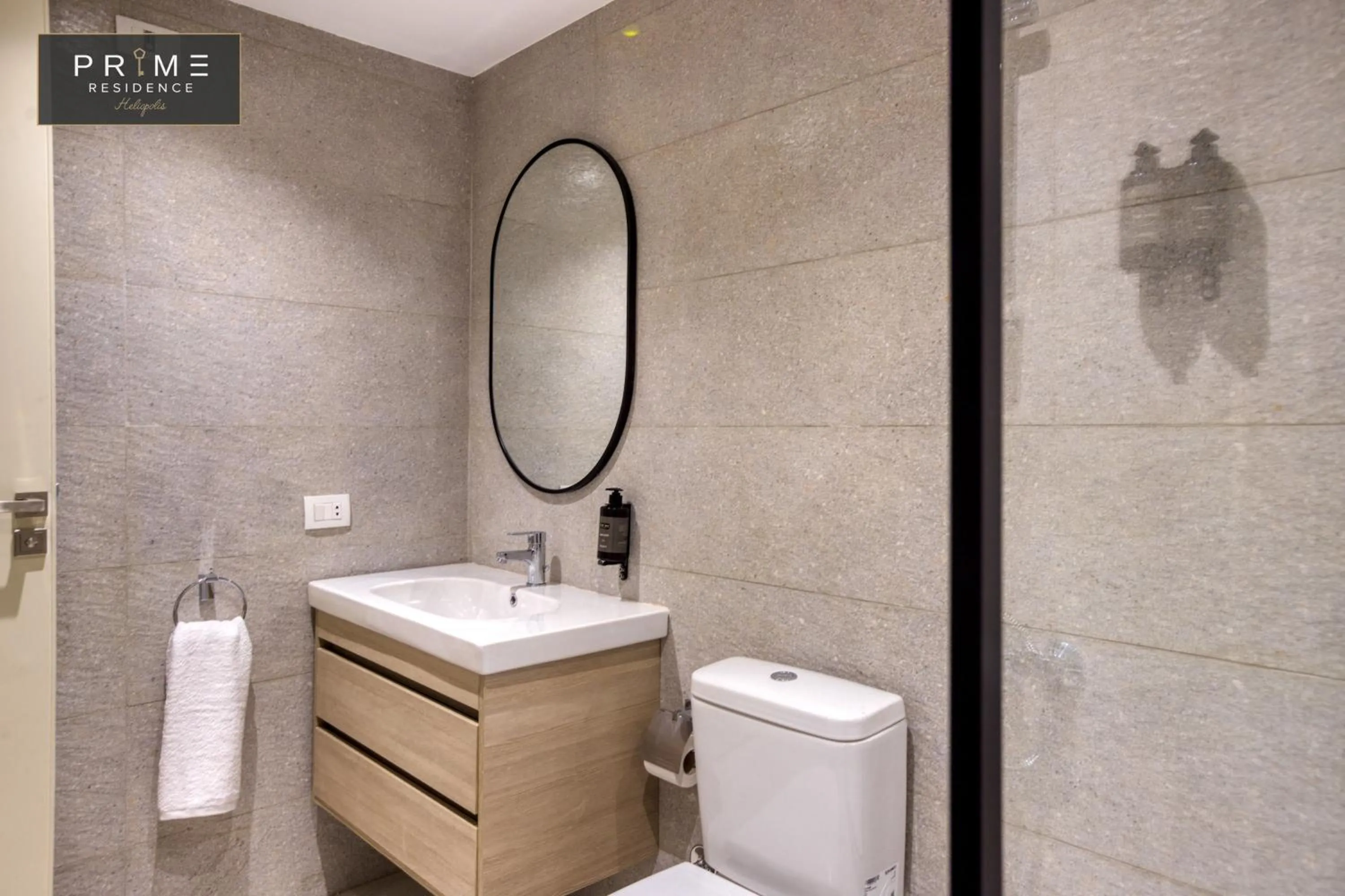 Toilet in Prime Residence Heliopolis