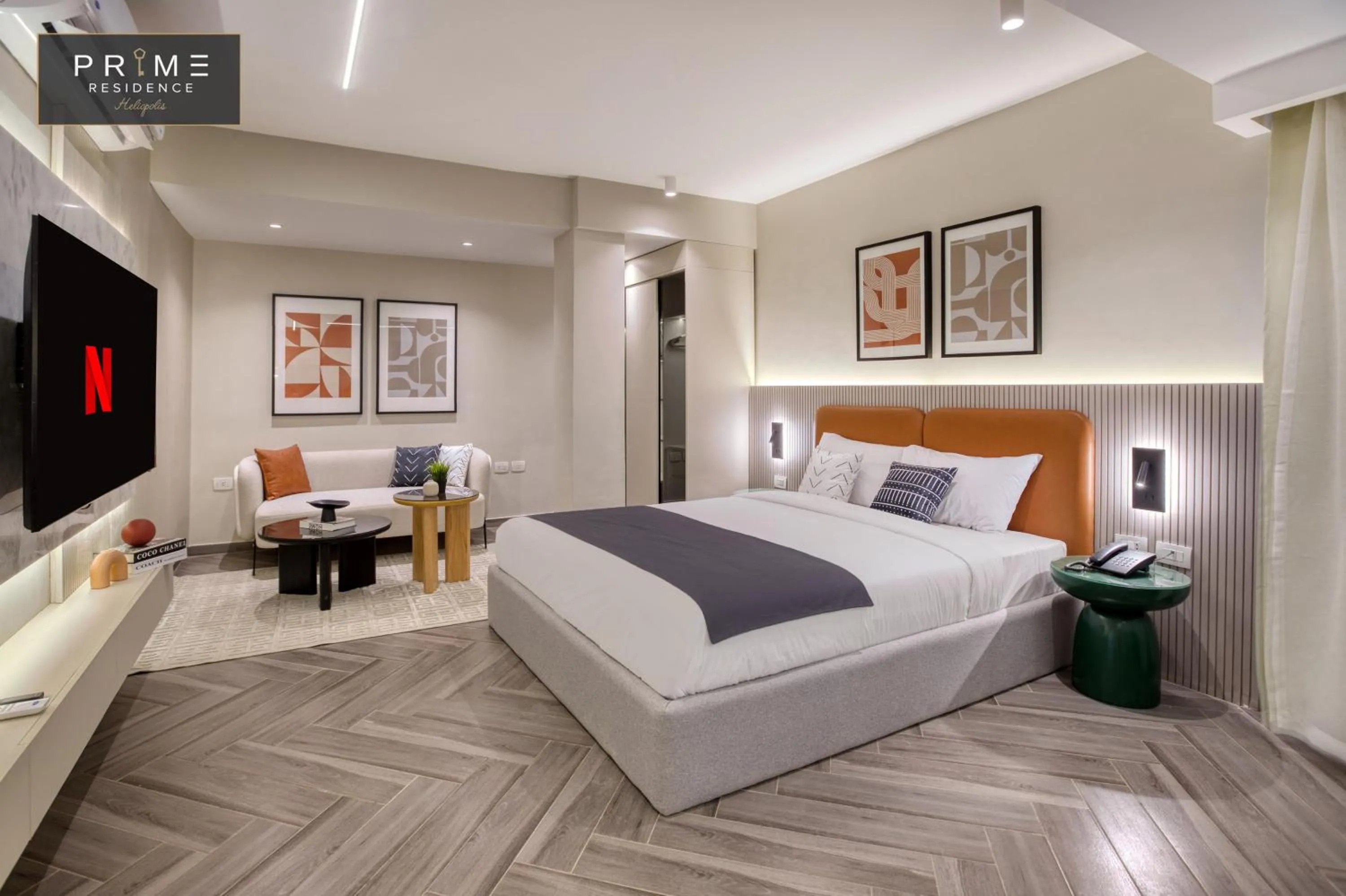 Bed in Prime Residence Heliopolis