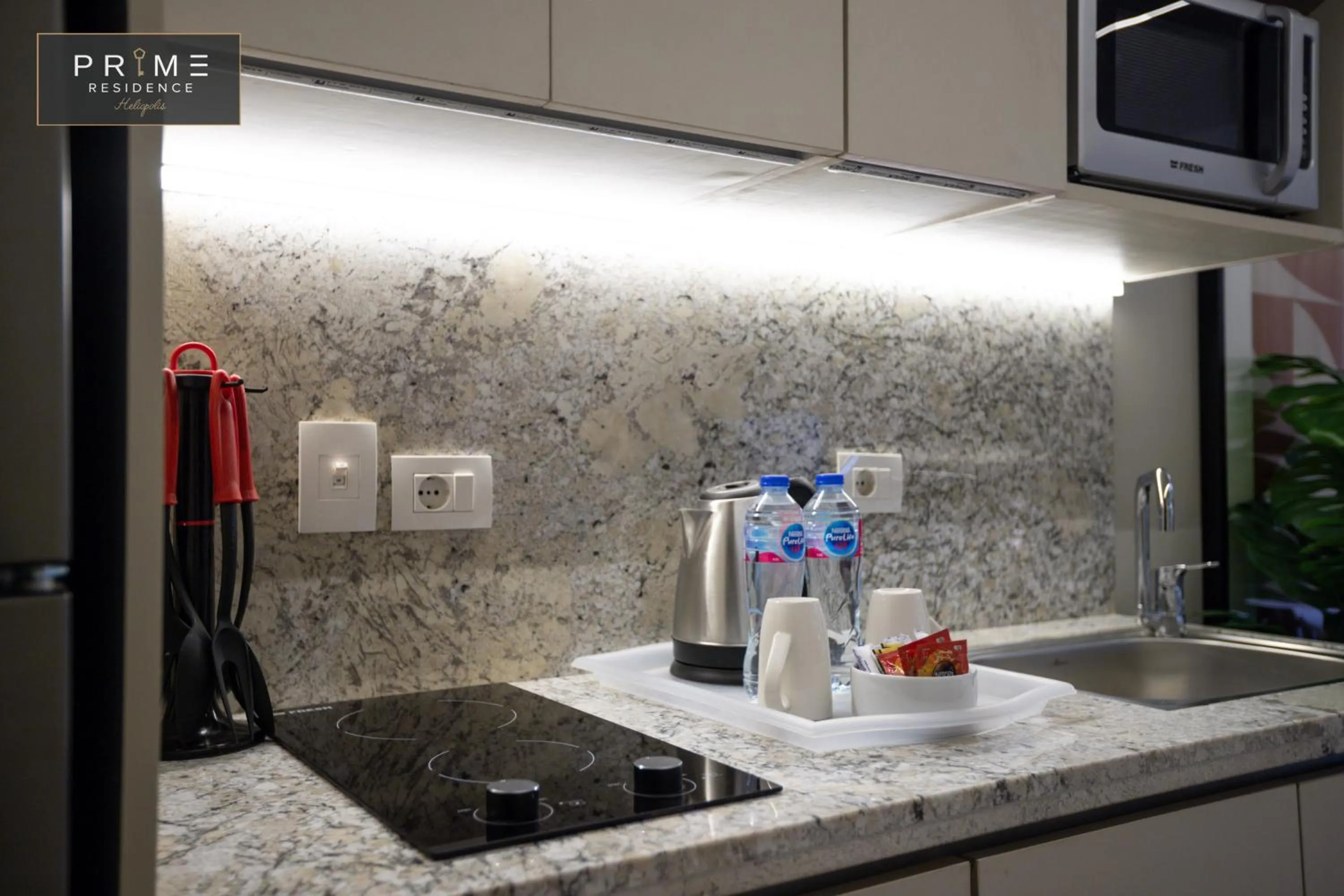 Kitchen or kitchenette in Prime Residence Heliopolis