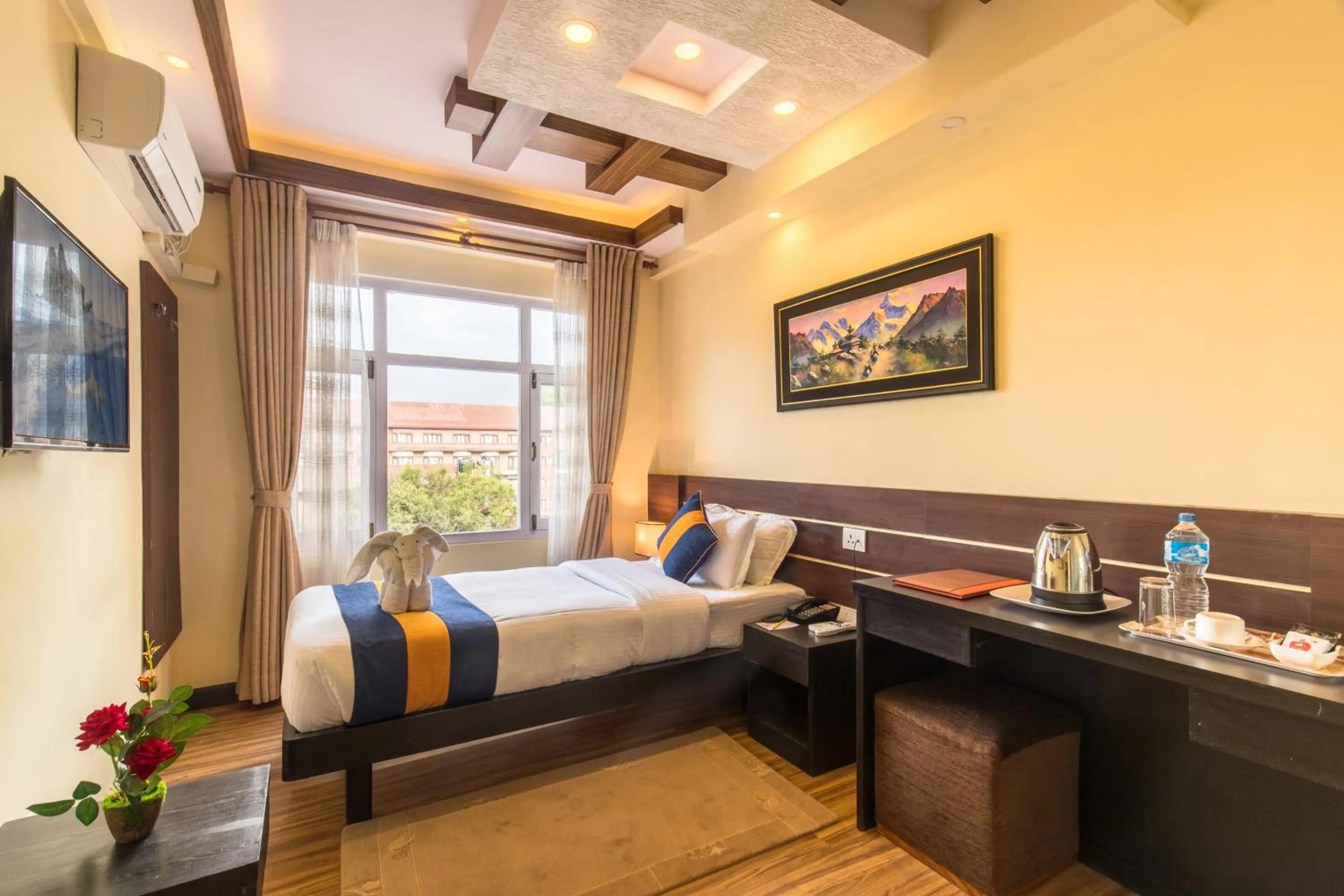 Bed in Devo Boutique Hotel