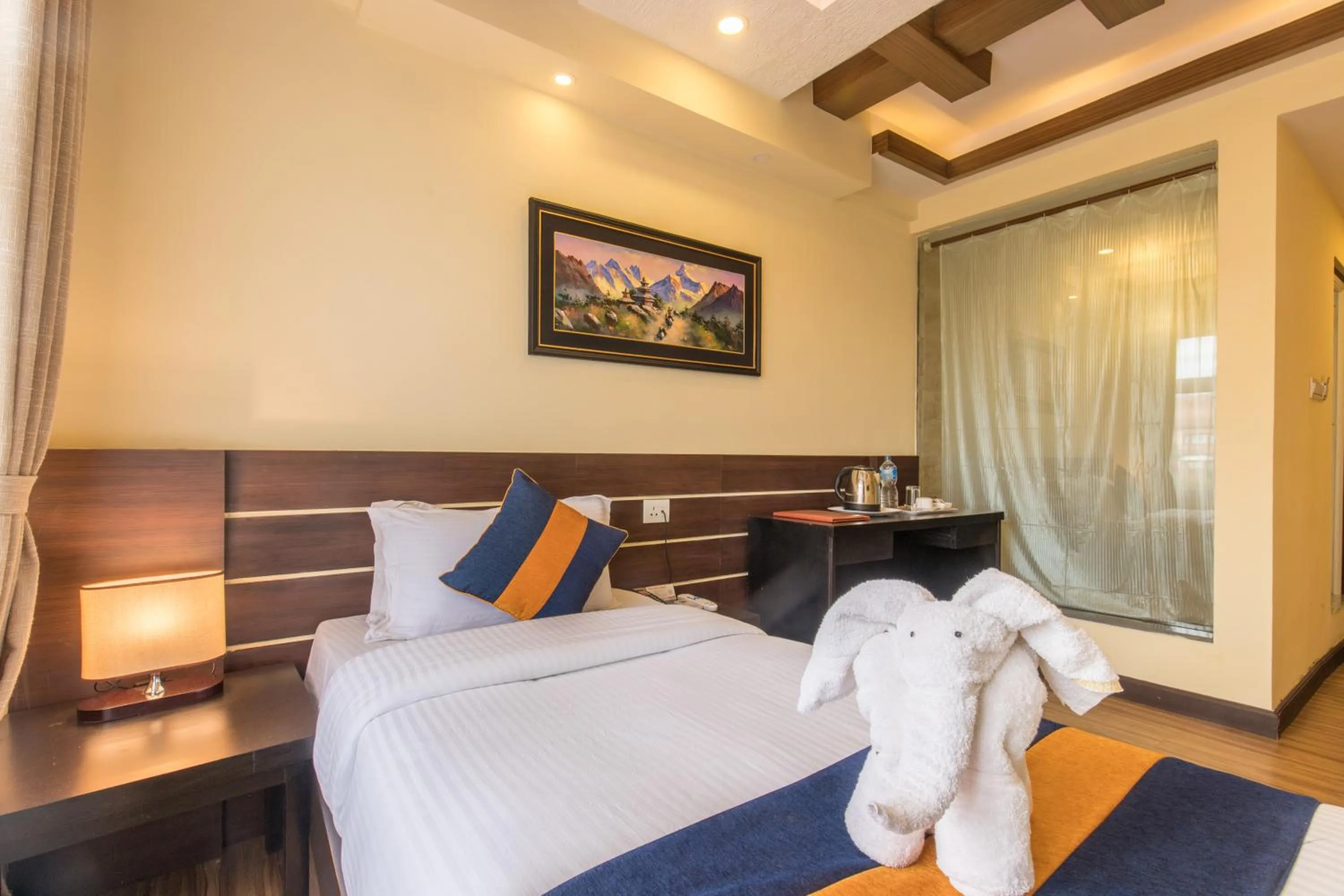 Bed in Devo Boutique Hotel