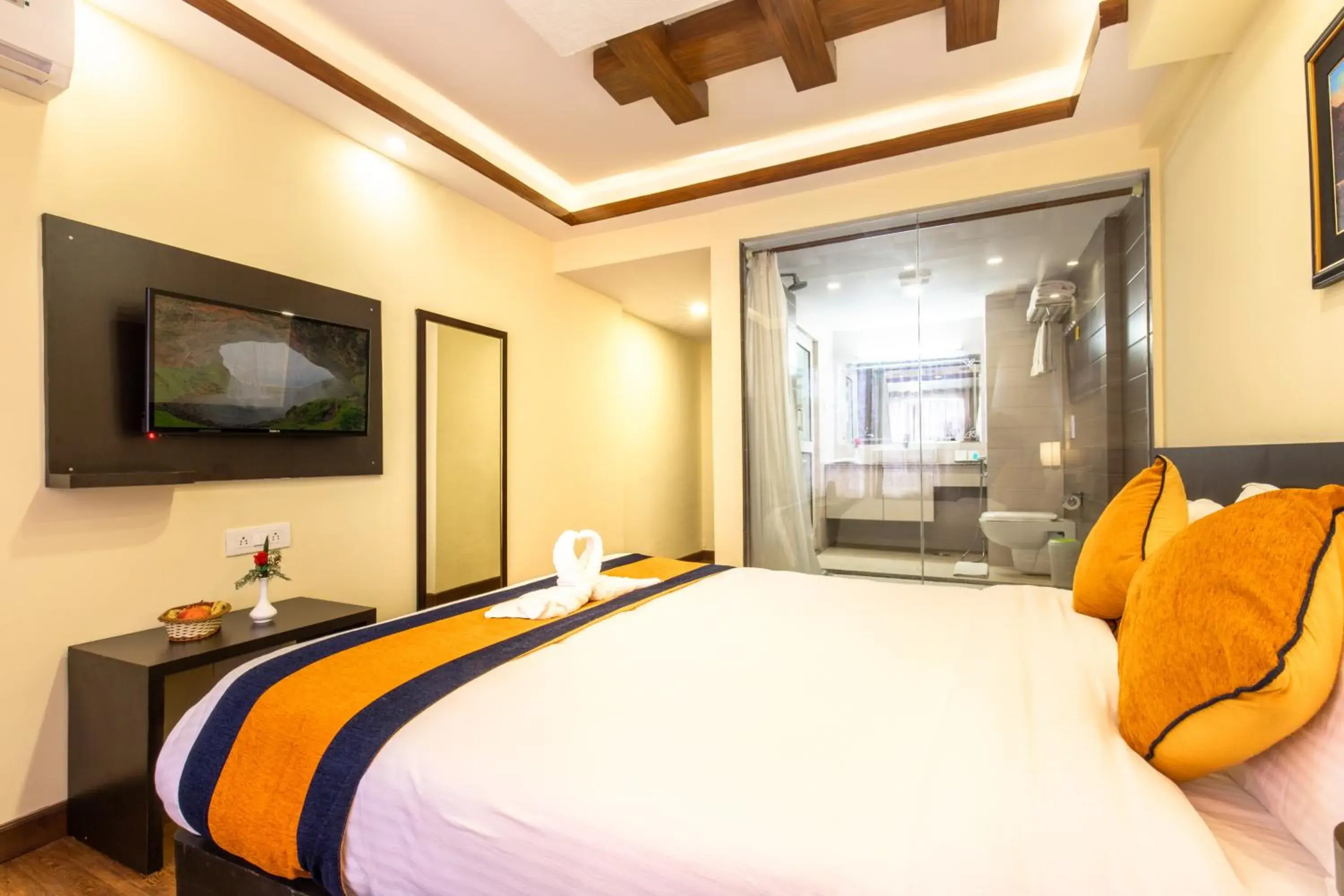 Bathroom, Bed in Devo Boutique Hotel Bathroom, Bed in Devo Boutique Hotel