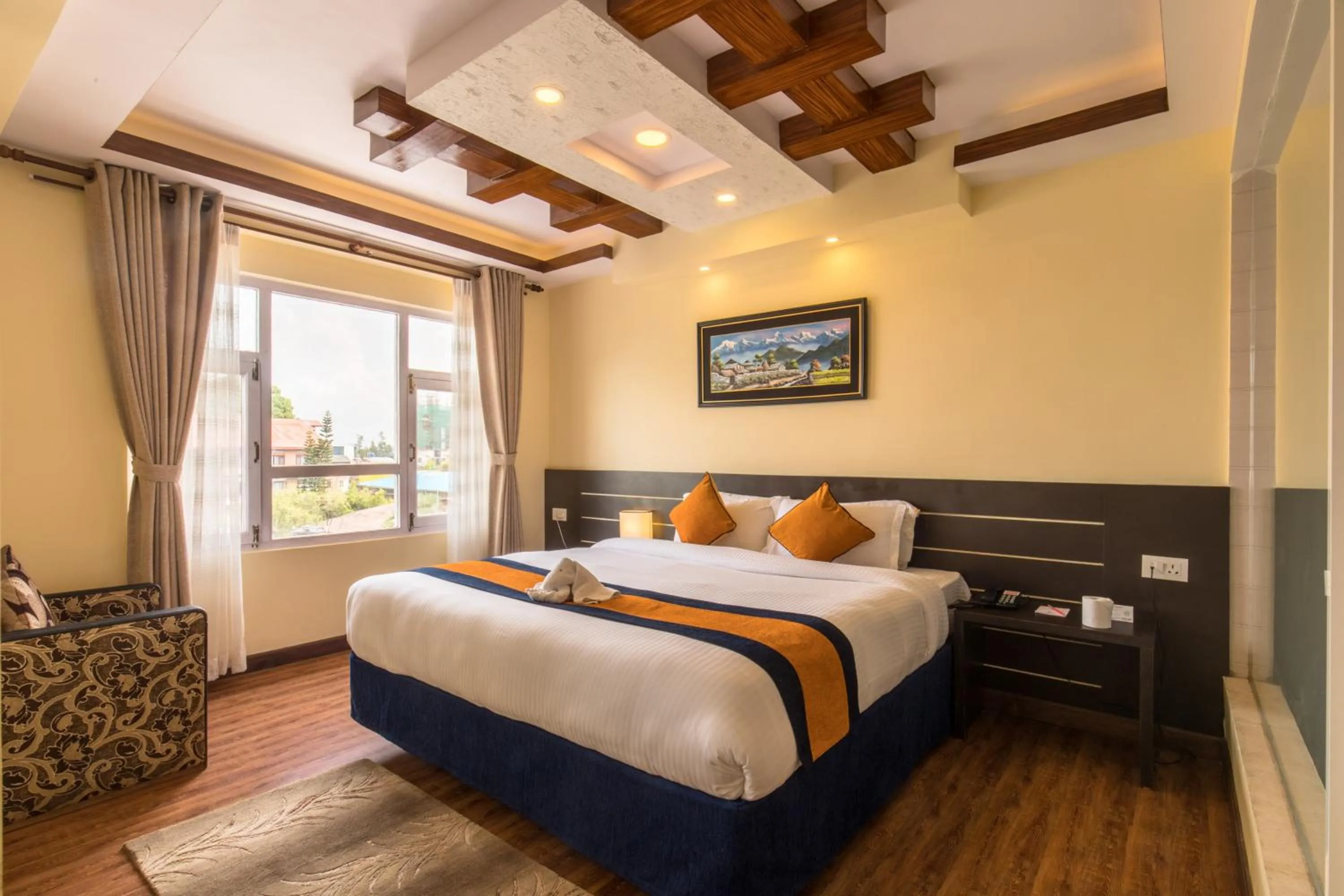 Bed in Devo Boutique Hotel