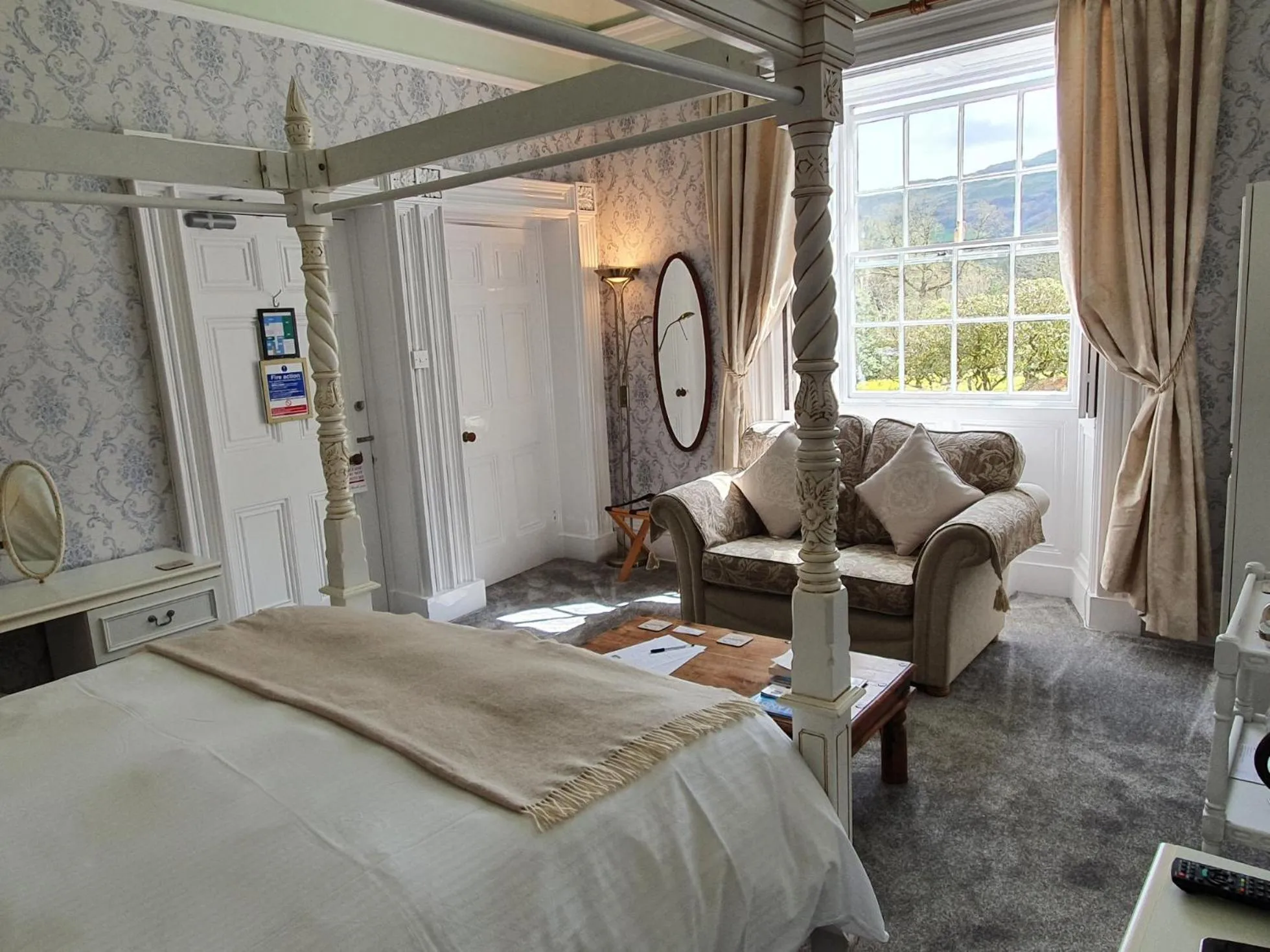Bed in Foxghyll Country House