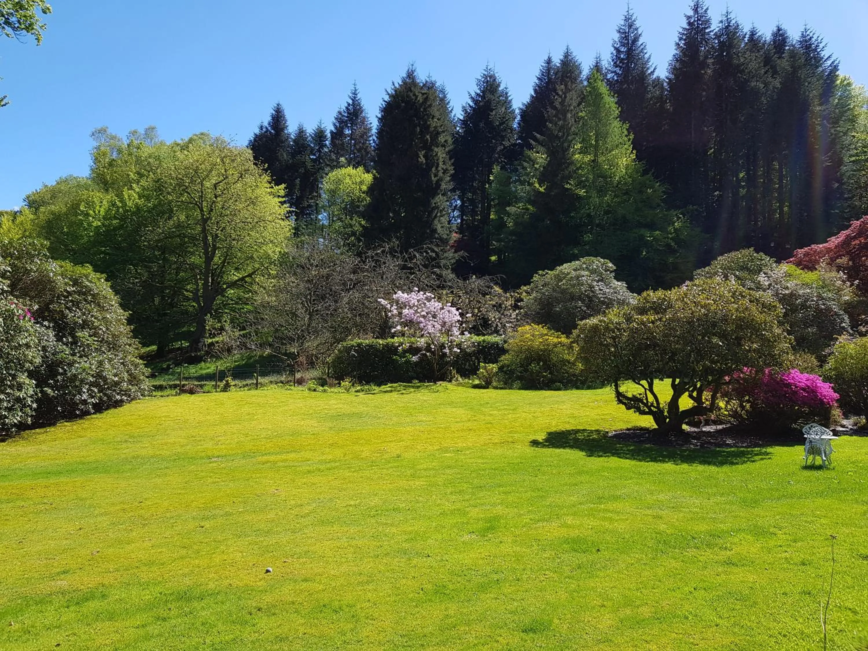 Garden in Foxghyll Country House