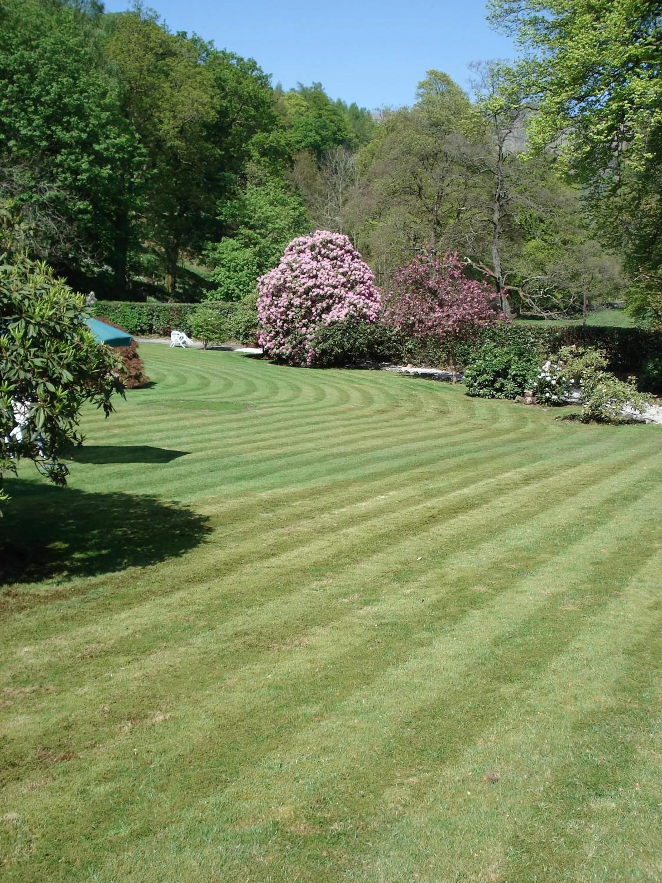 Garden in Foxghyll Country House