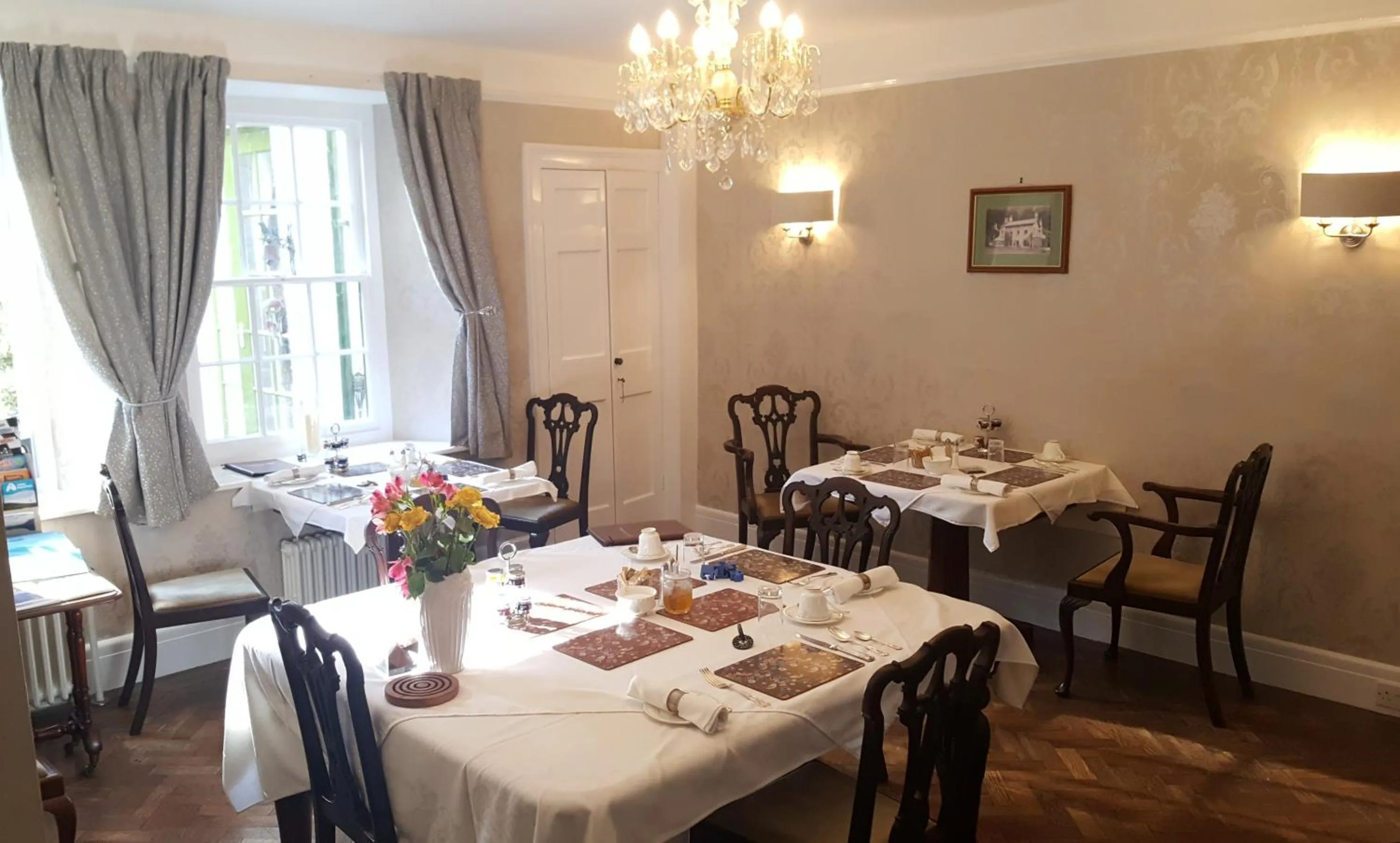 Dining area in Foxghyll Country House