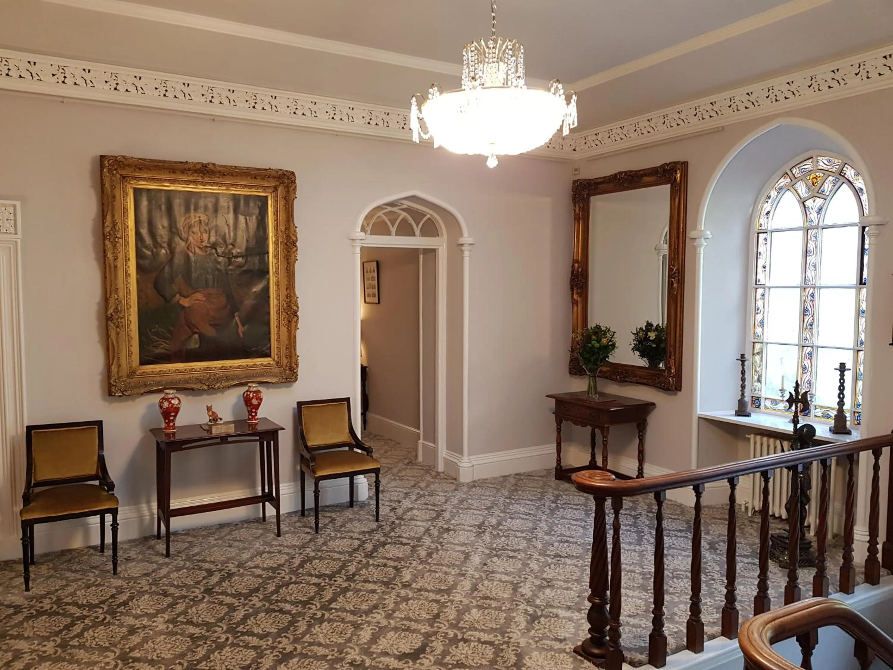 Lobby or reception in Foxghyll Country House