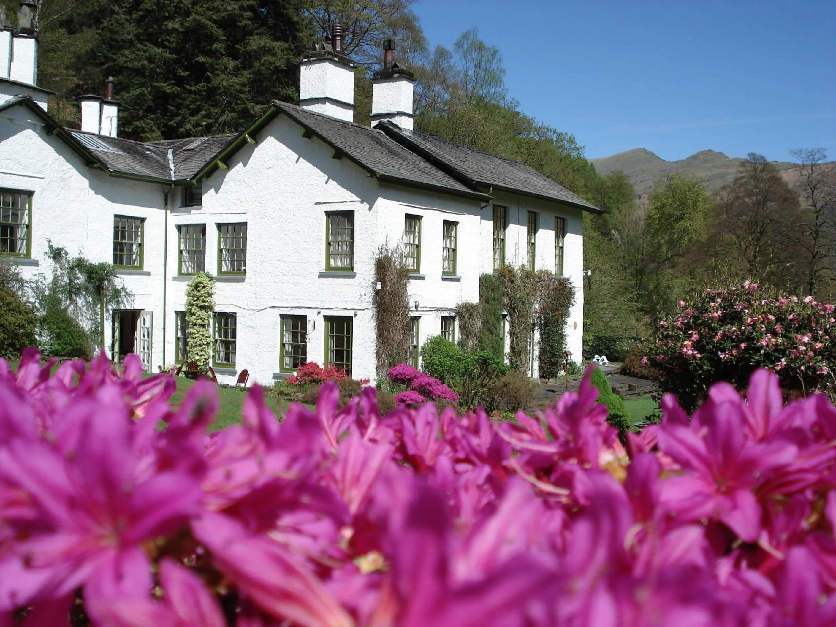 Garden in Foxghyll Country House