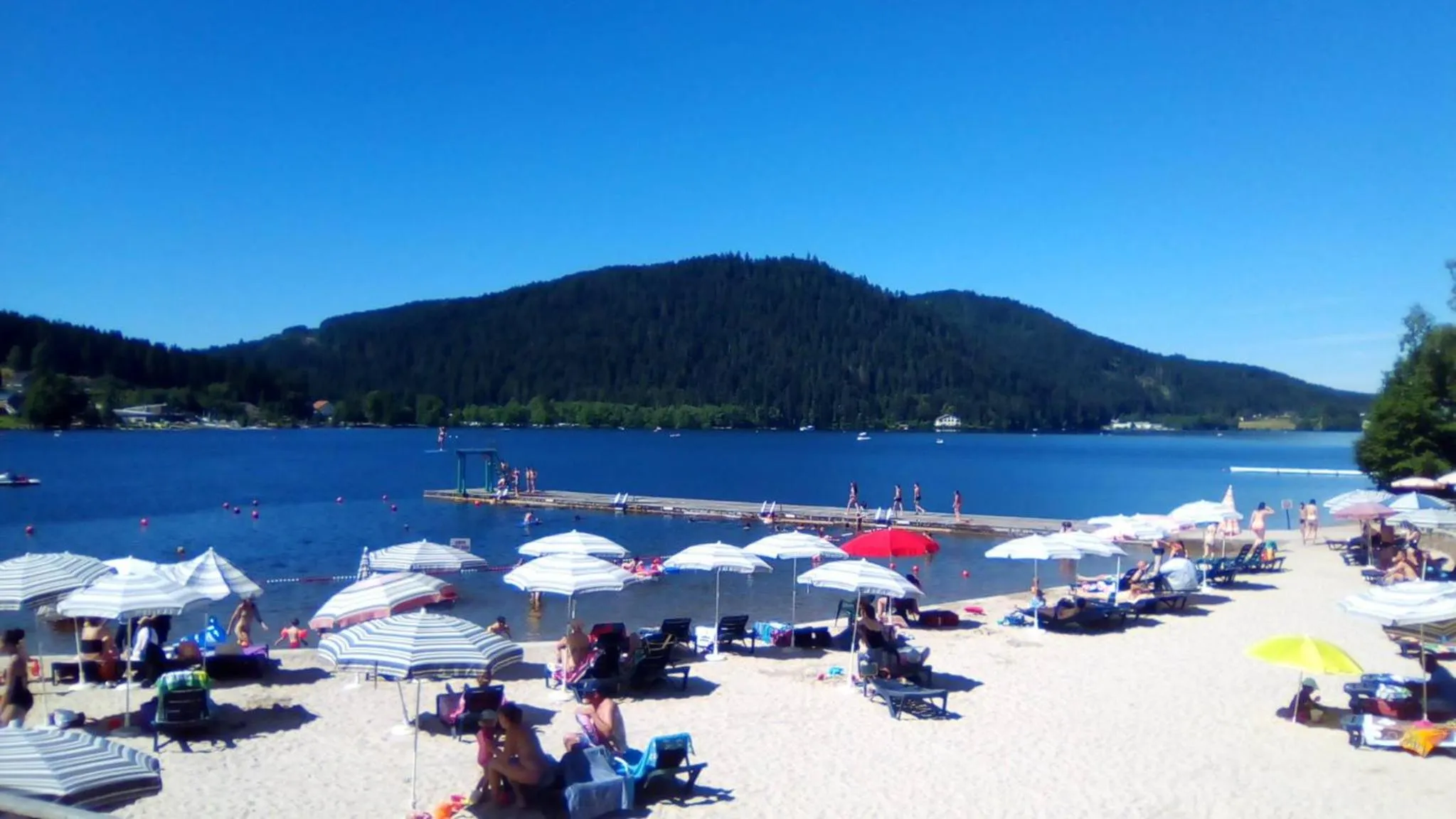 Beach in L'Or du Lac