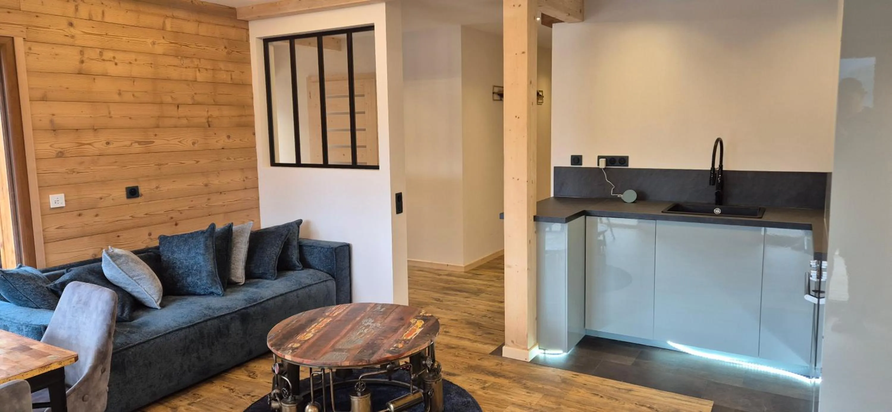 Living room in L'Or du Lac