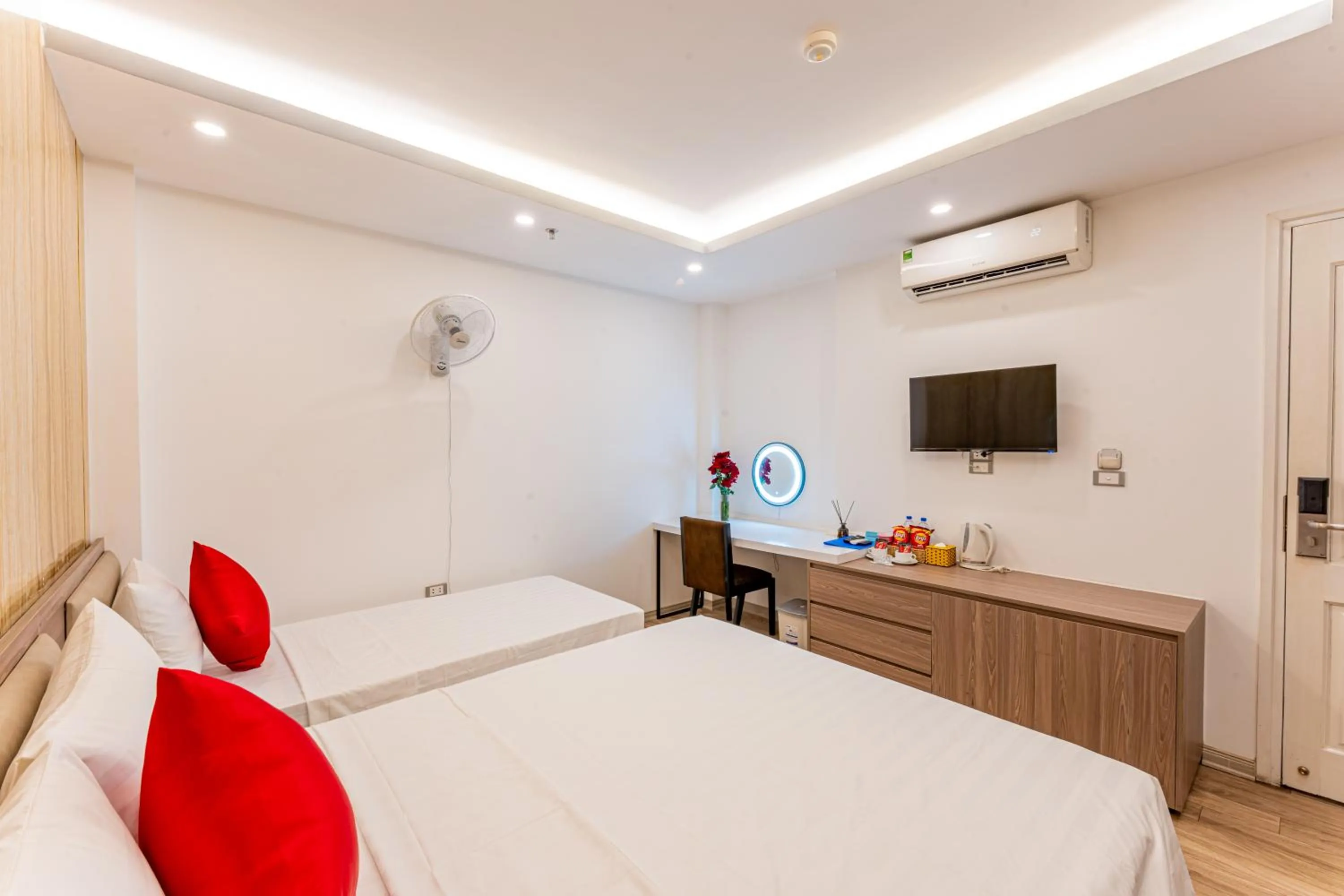 Bed in Moon Hotel 26 Do Quang