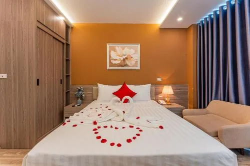 Bed in Moon Hotel 26 Do Quang