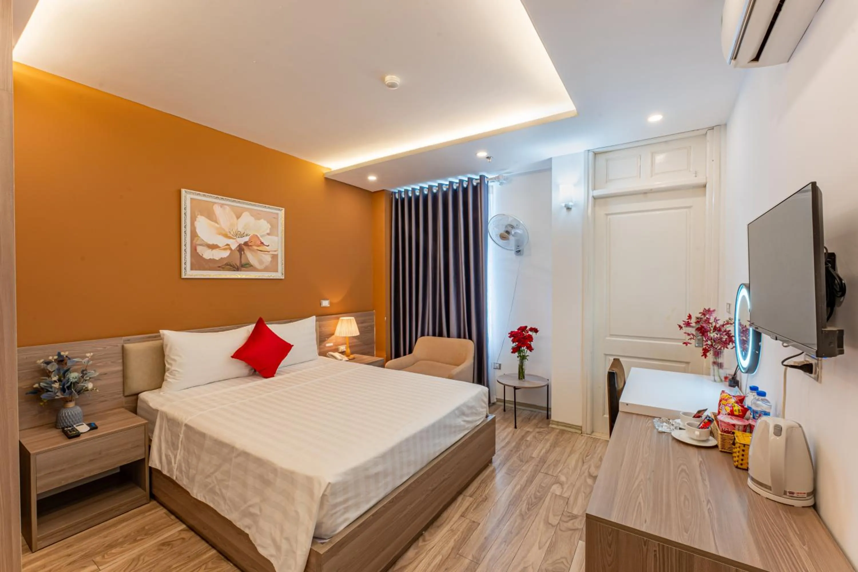 Bed in Moon Hotel 26 Do Quang