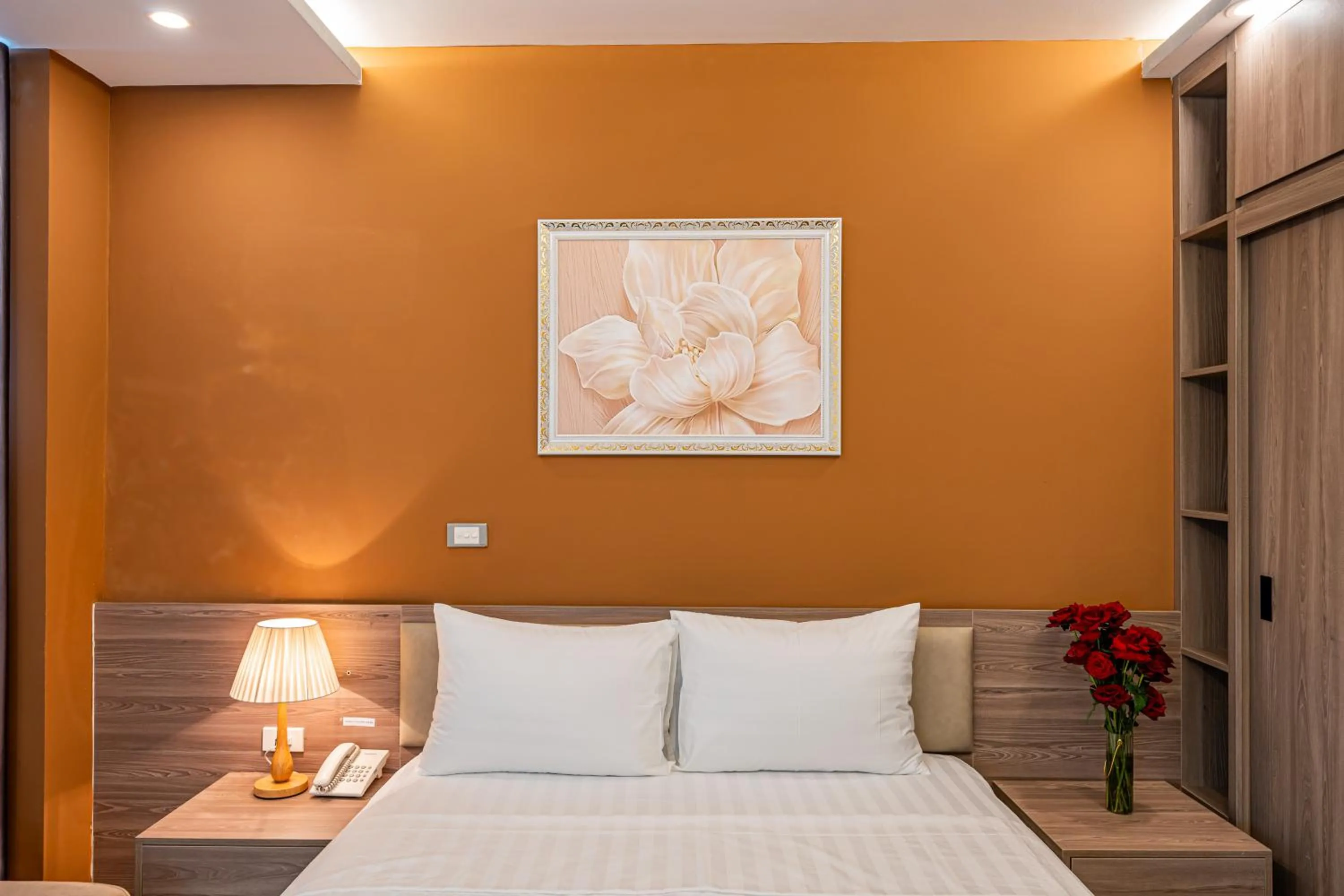 Bed in Moon Hotel 26 Do Quang
