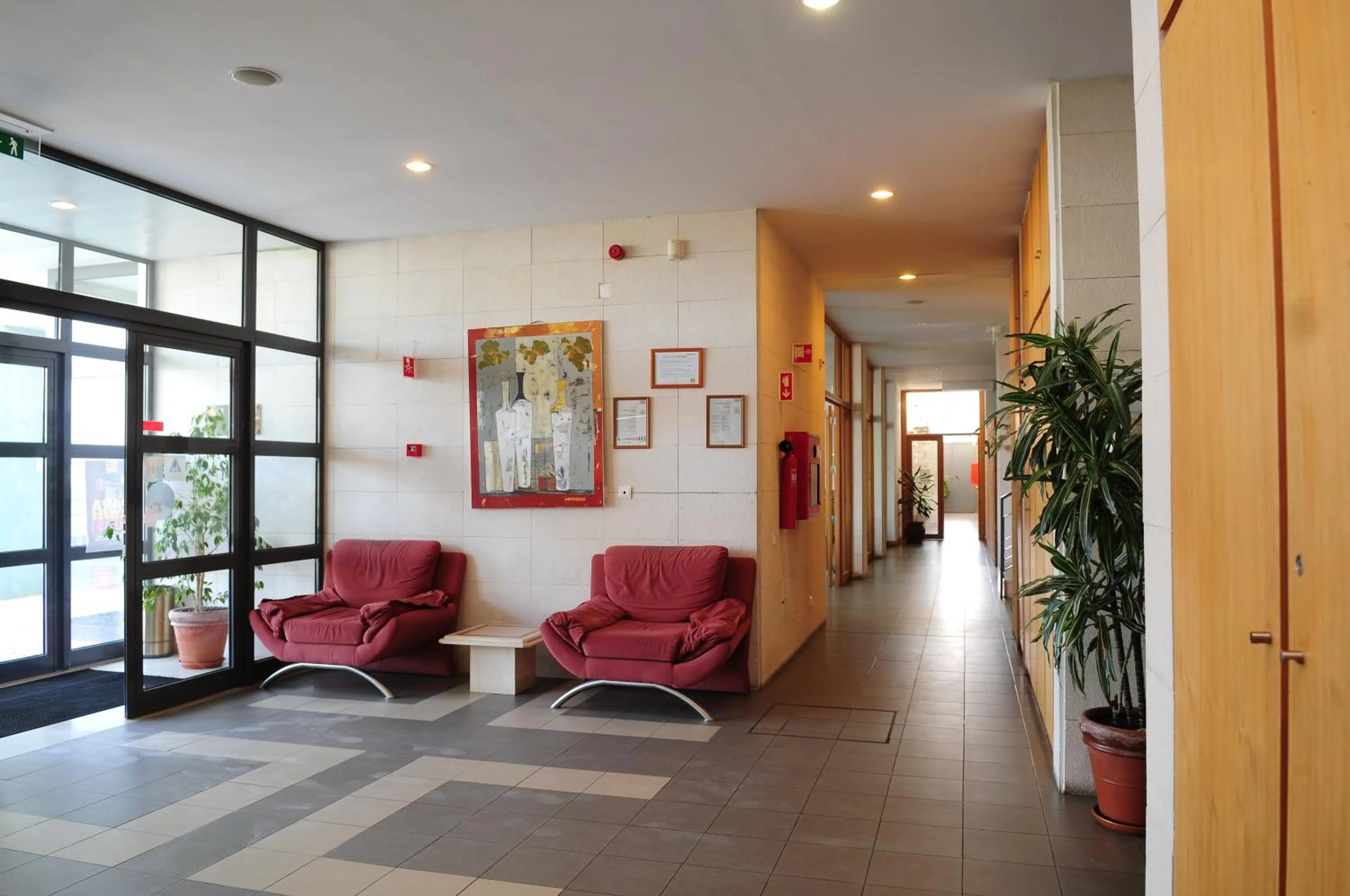 Lobby or reception in HI Abrantes – Pousada de Juventude