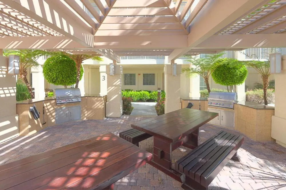 Patio in Hyatt House LAX Manhattan Beach