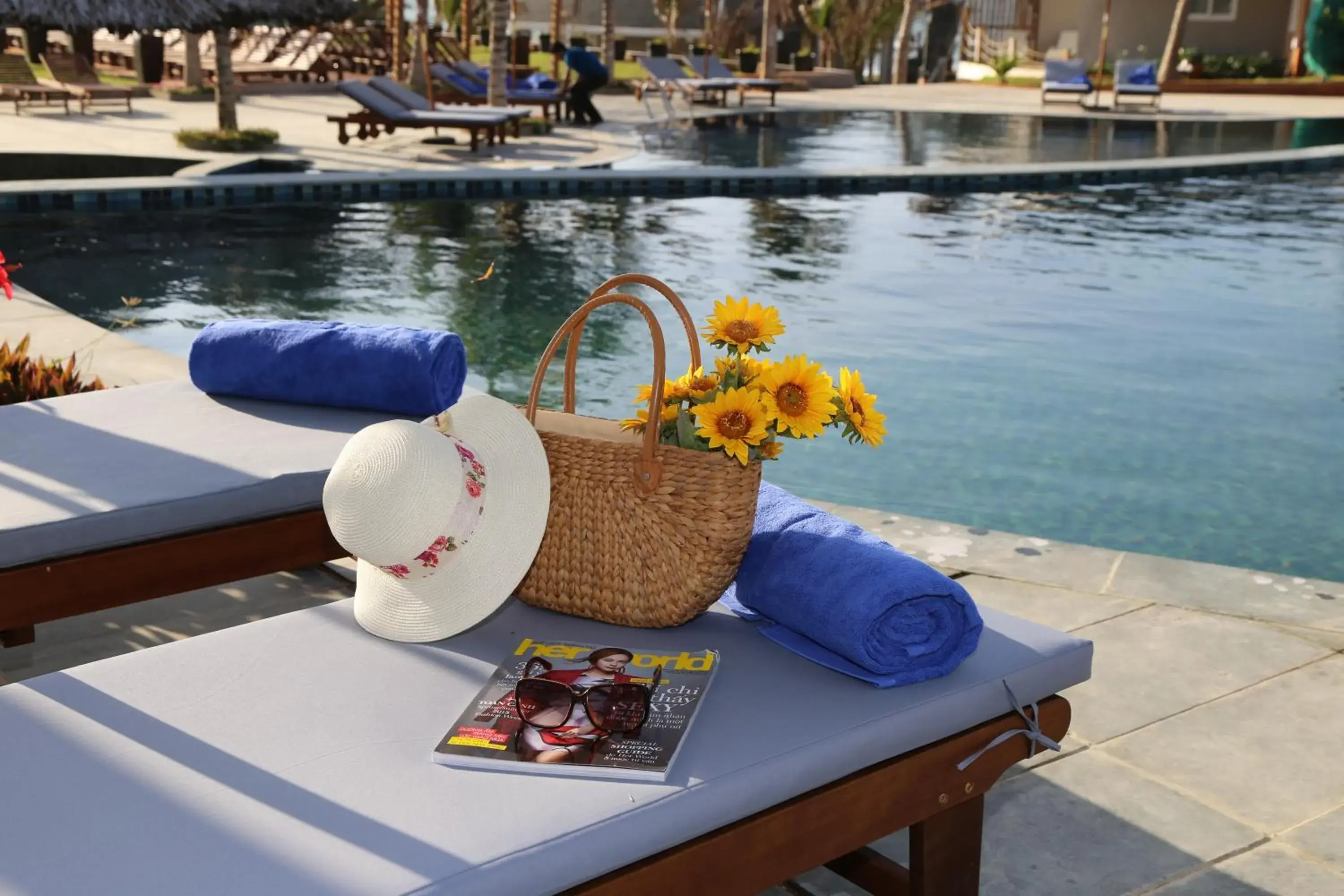 Swimming pool in Sandunes Beach Resort & Spa Swimming pool in Sandunes Beach Resort & Spa