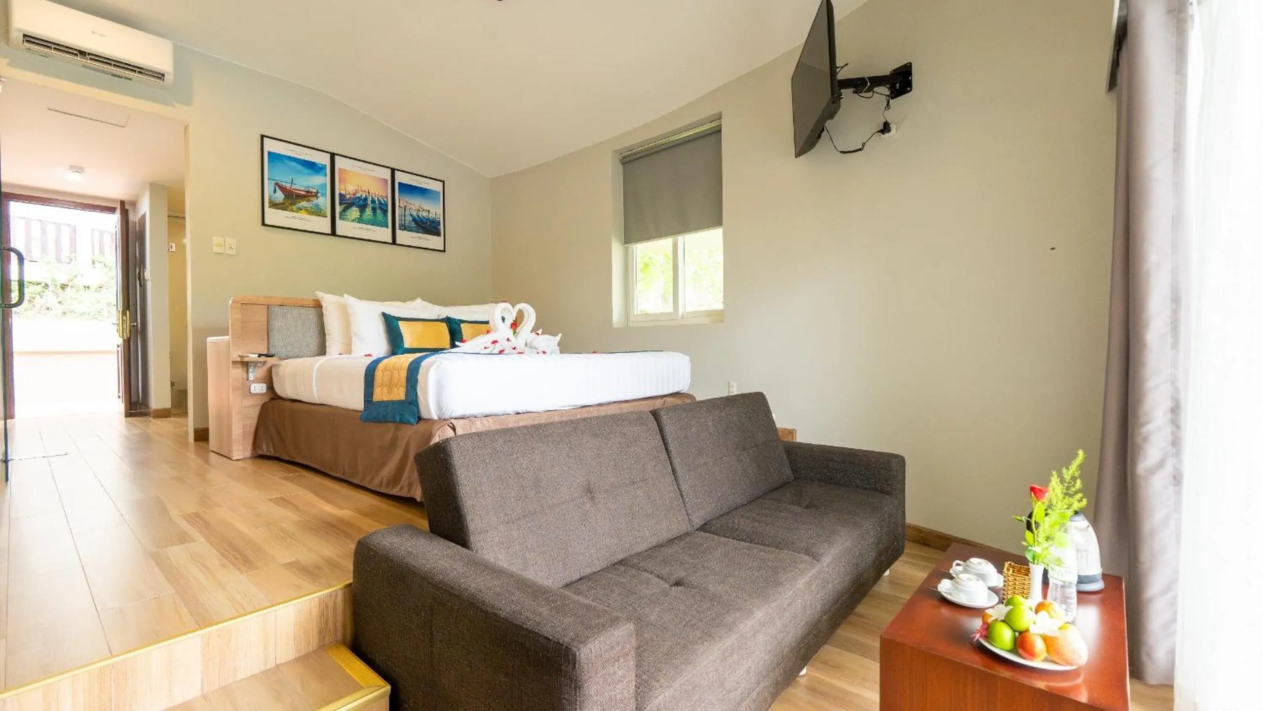 Living room in Sandunes Beach Resort & Spa