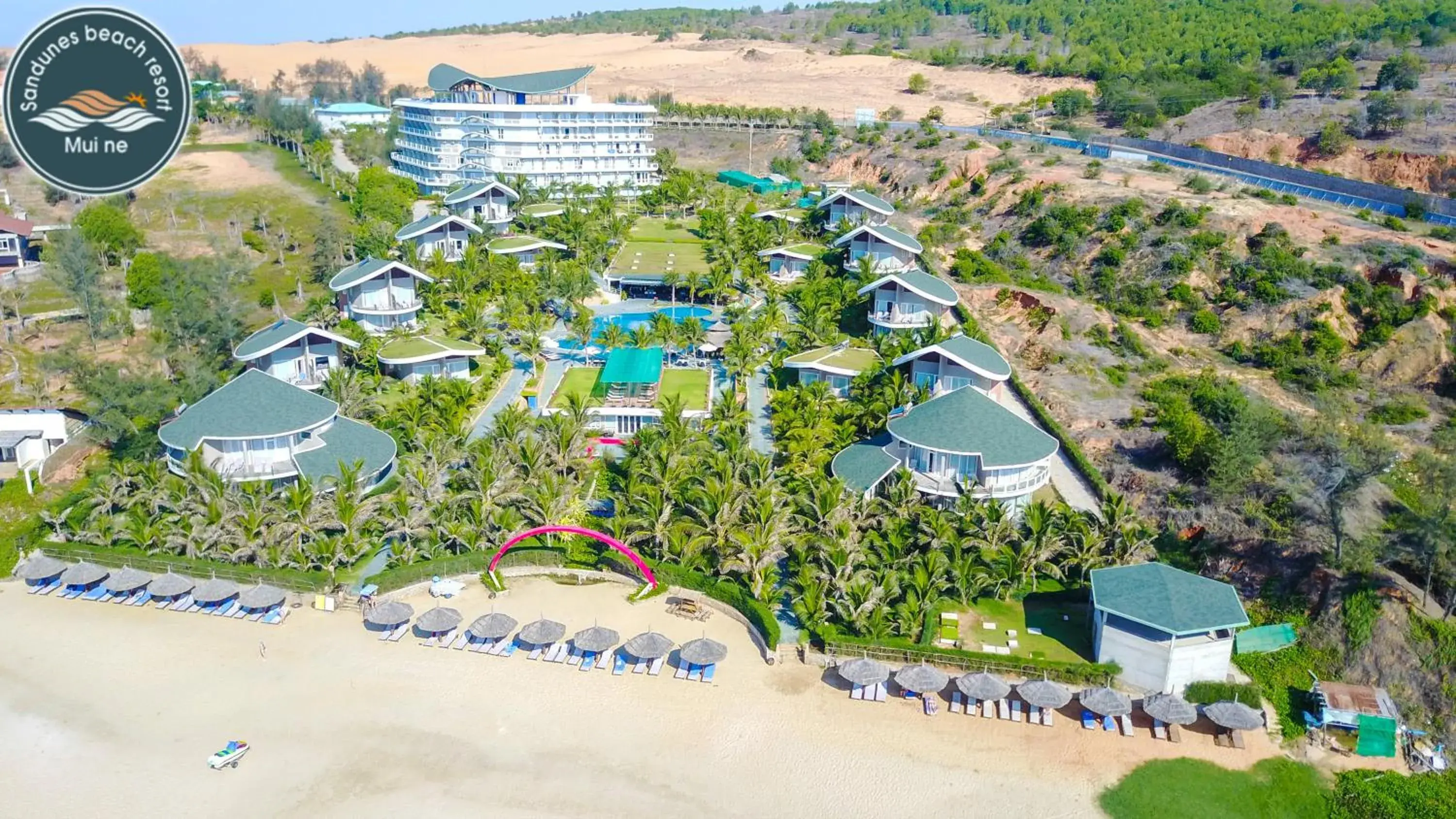 Bird's eye view in Sandunes Beach Resort & Spa Bird's eye view in Sandunes Beach Resort & Spa