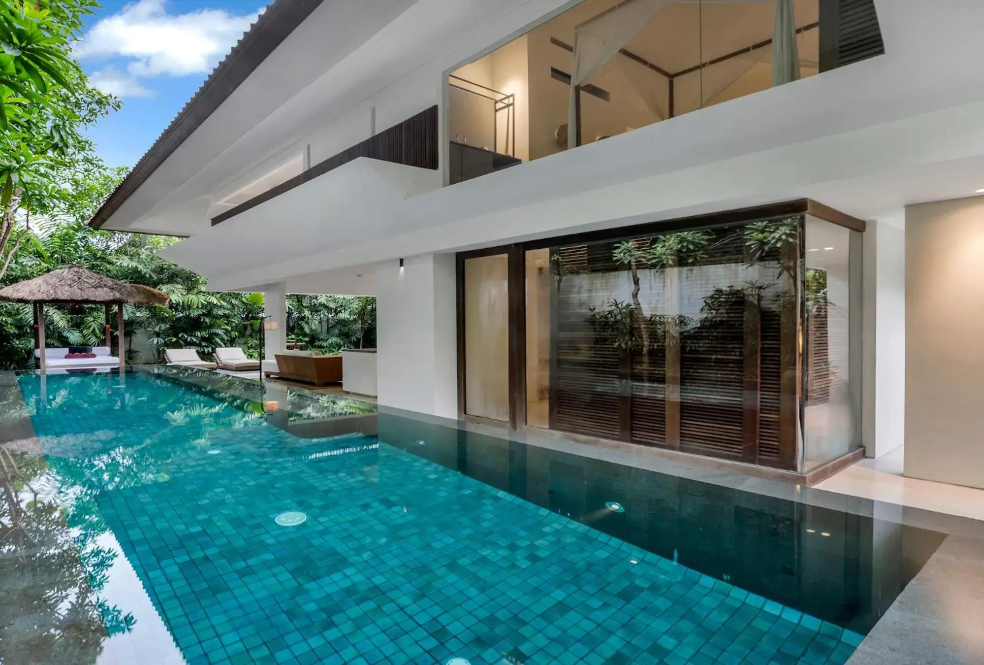 Swimming pool in Bisma Eight Ubud Swimming pool in Bisma Eight Ubud