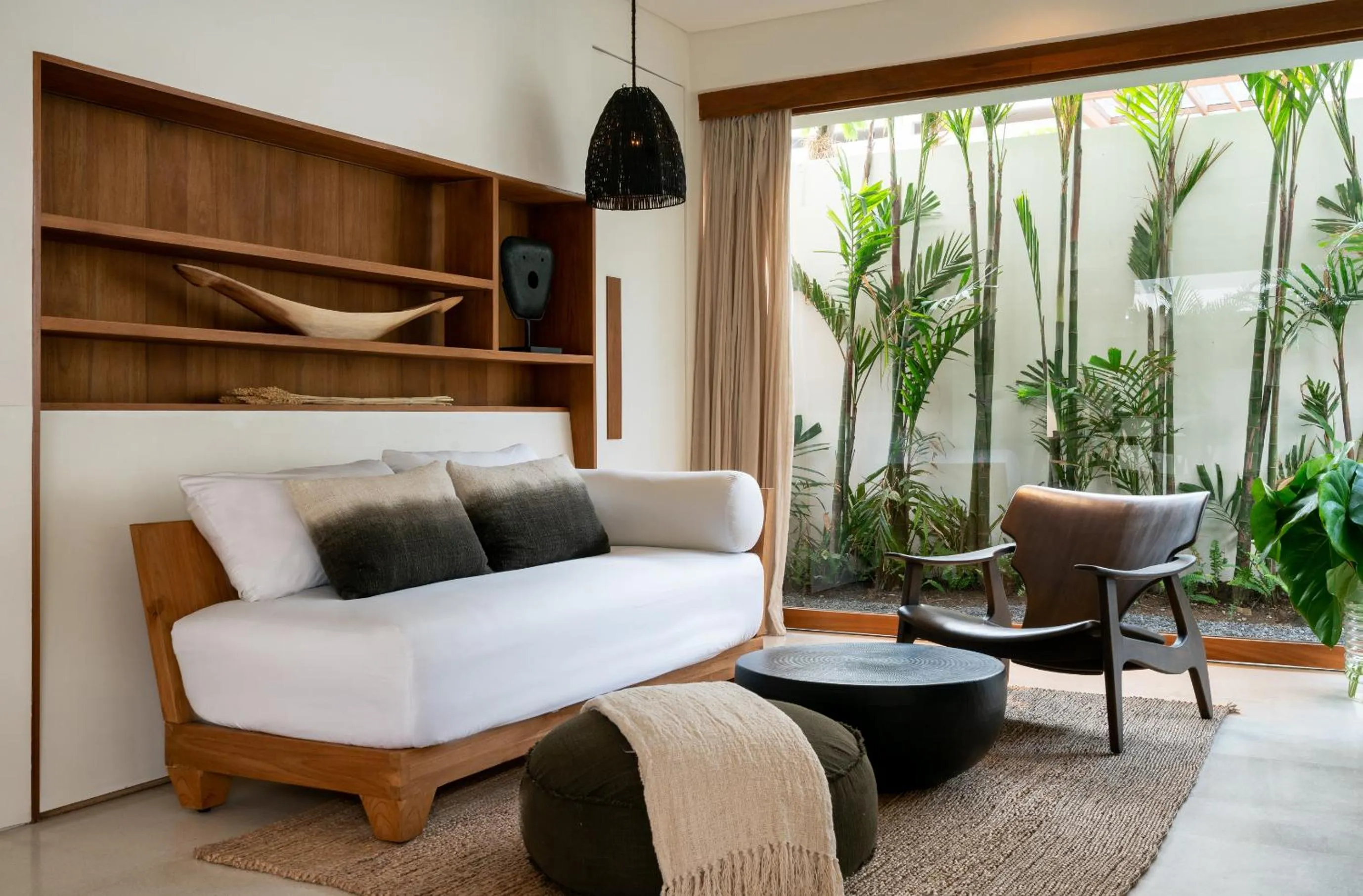 Living room in Bisma Eight Ubud